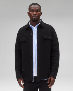 Boiled Wool Warden Overshirt