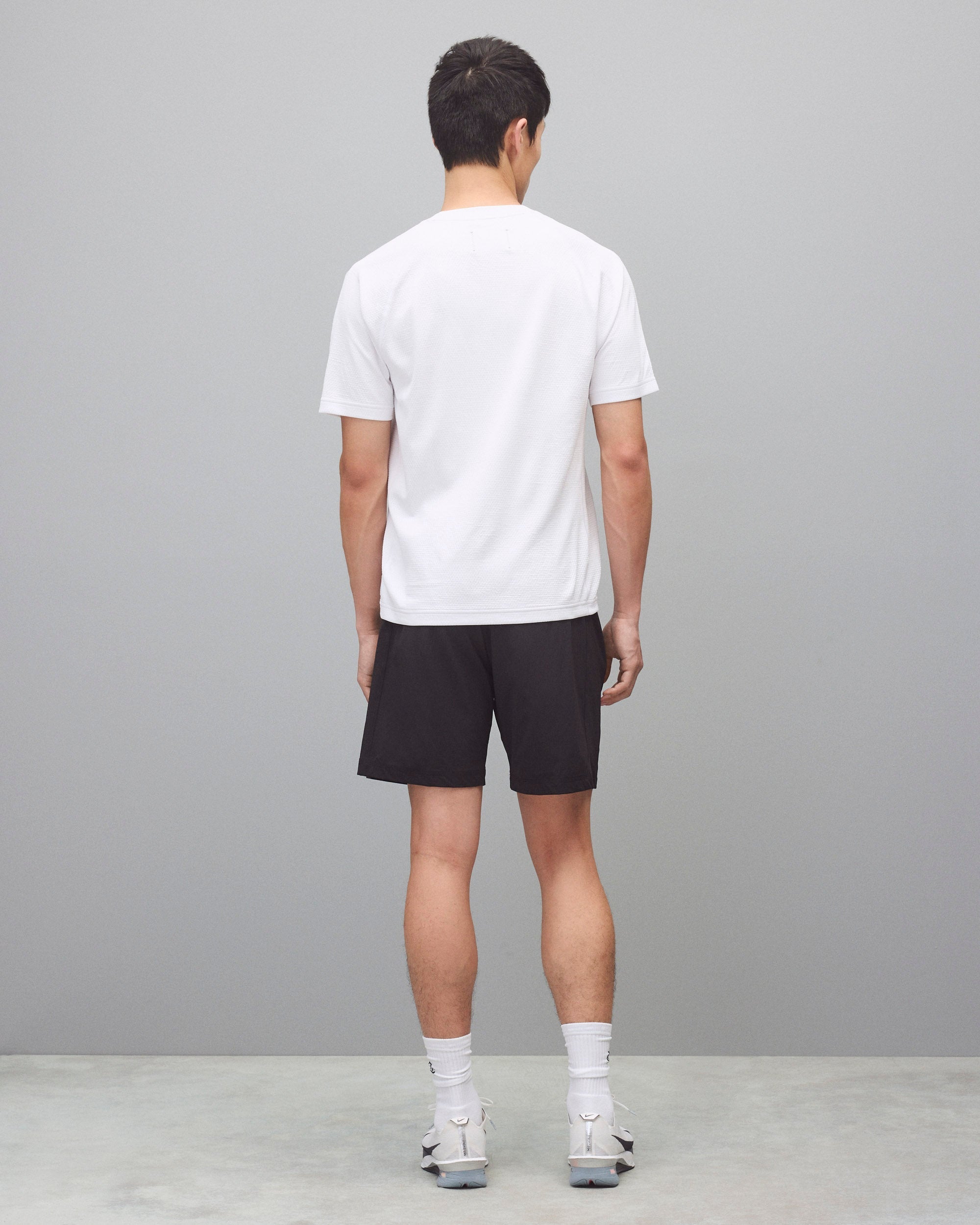 トップス SETUPEXE WAFFEN LINE COLLAR TEE WHITE Solotex Mesh Tiebreak Standard T-Shirt | Reigning Champ | Reigning