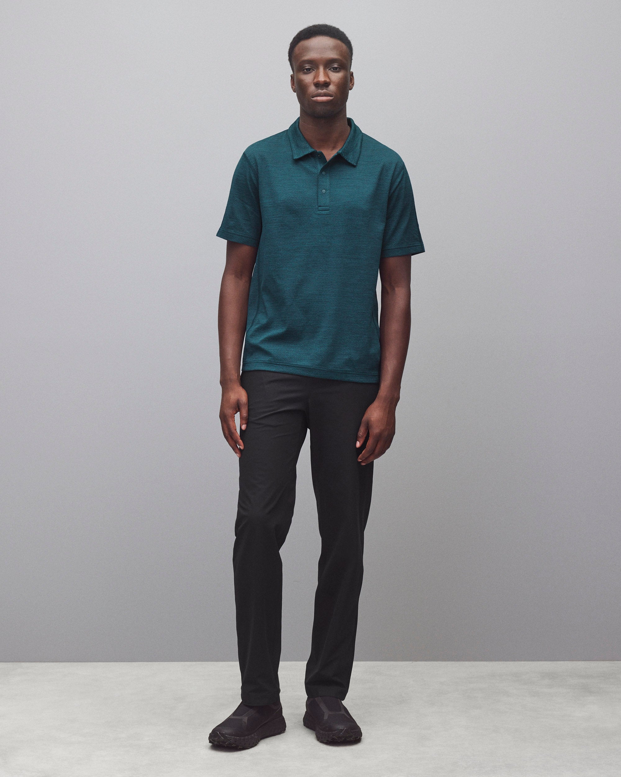Solotex Mesh Tiebreak Standard Polo | Reigning Champ | Reigning