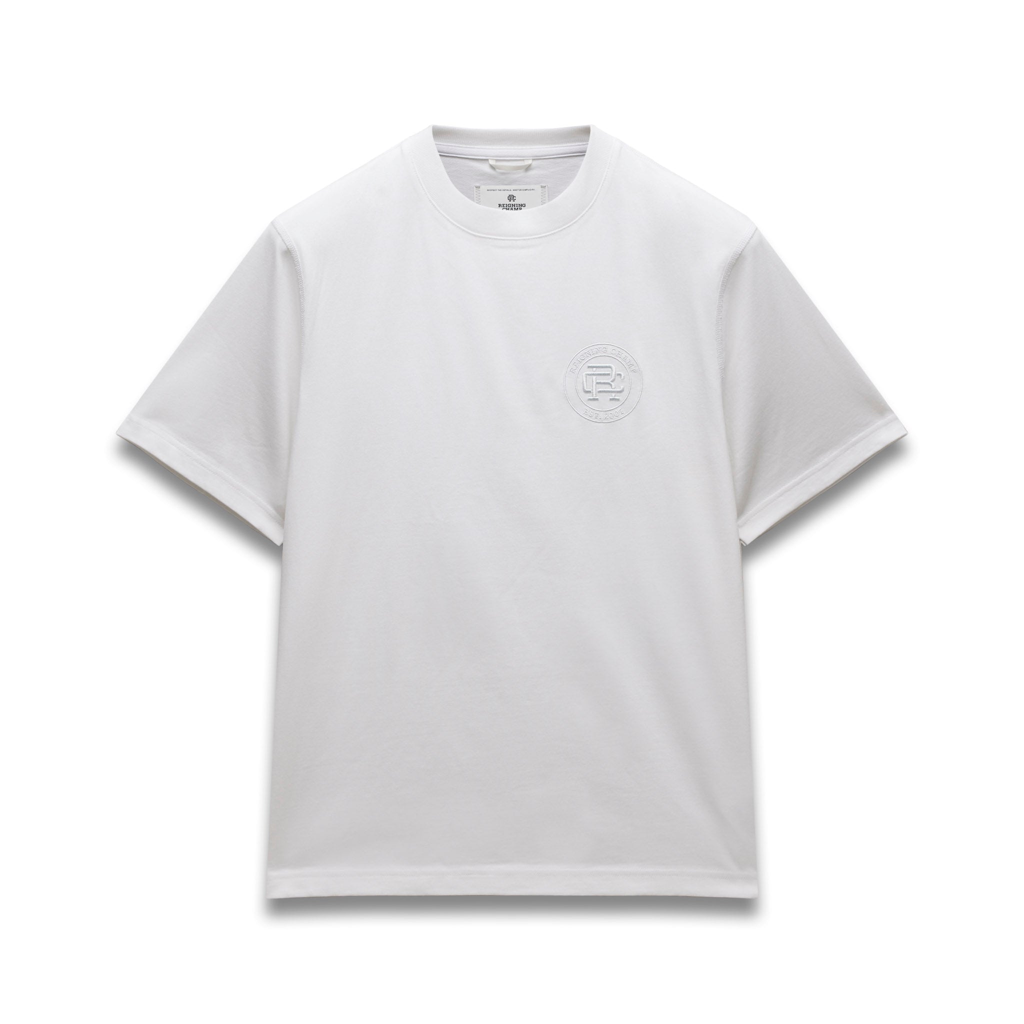 Midweight Jersey Crest OG T-Shirt | Reigning Champ | Reigning Champ US