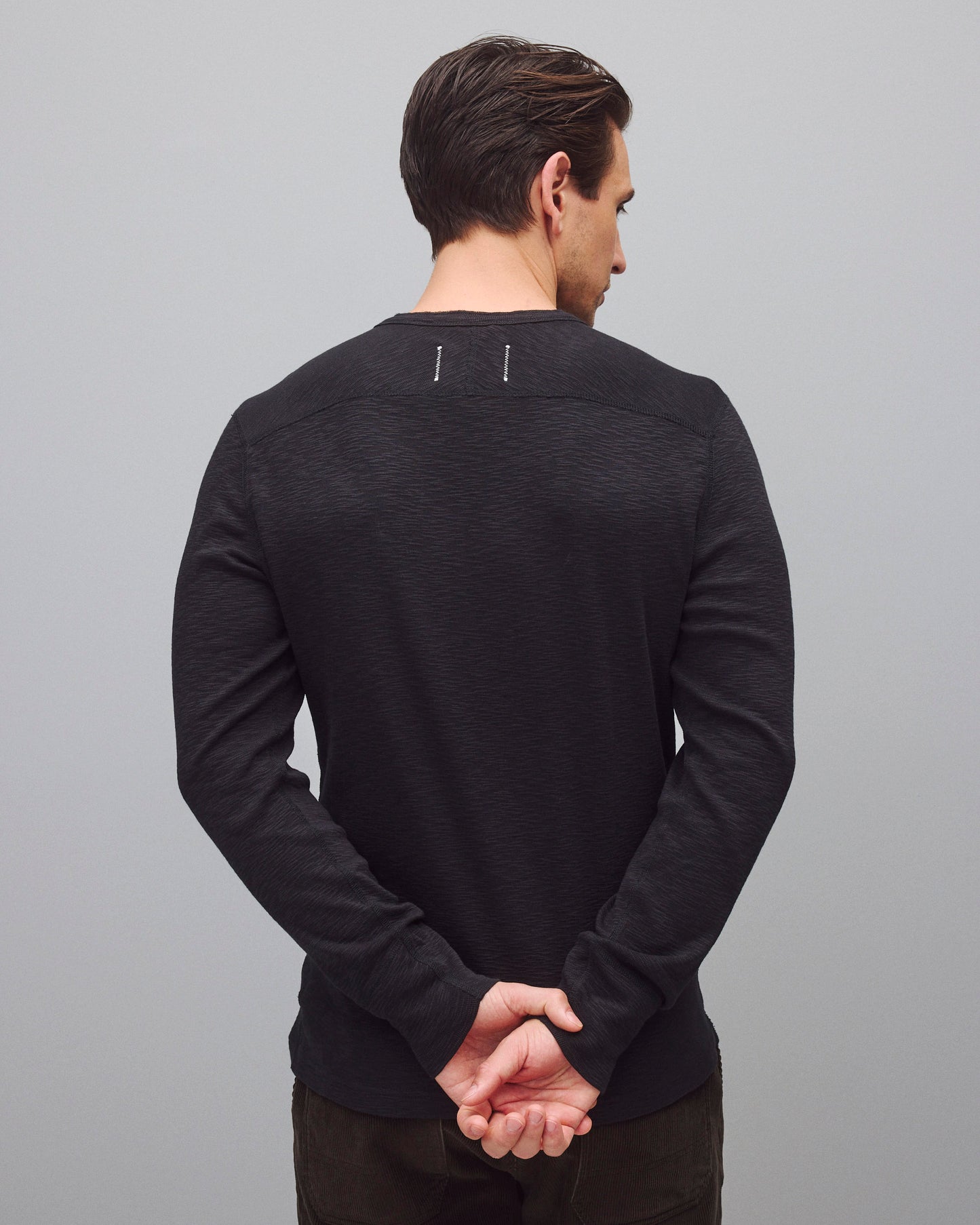 1X1 Slub Slim Henley