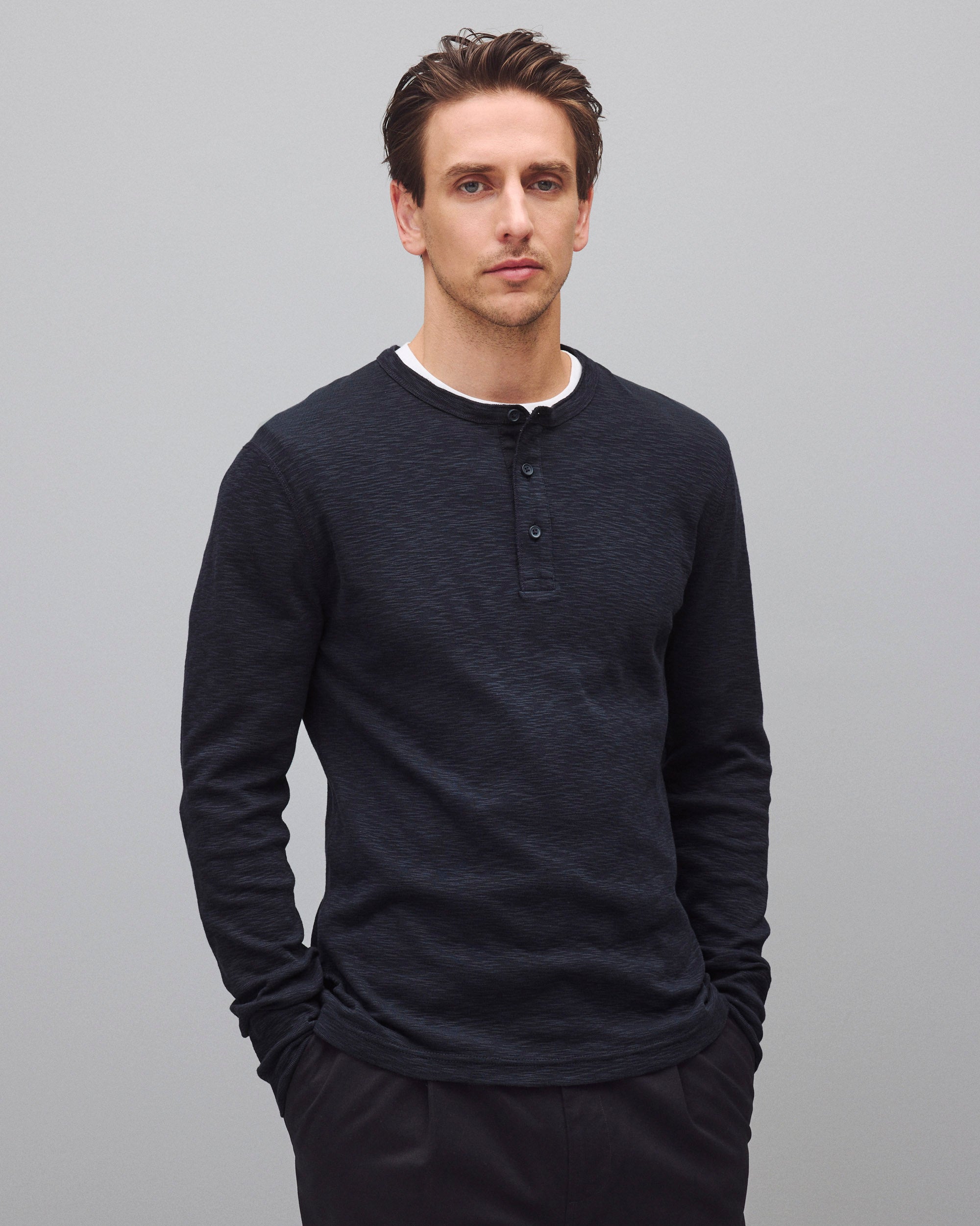 1X1 Slub Slim Henley | Reigning Champ | Reigning Champ US