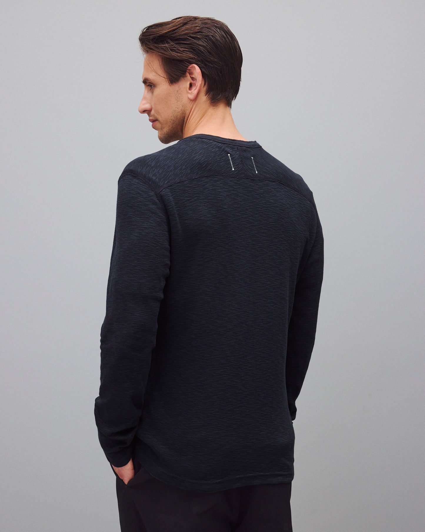 1X1 Slub Slim Henley