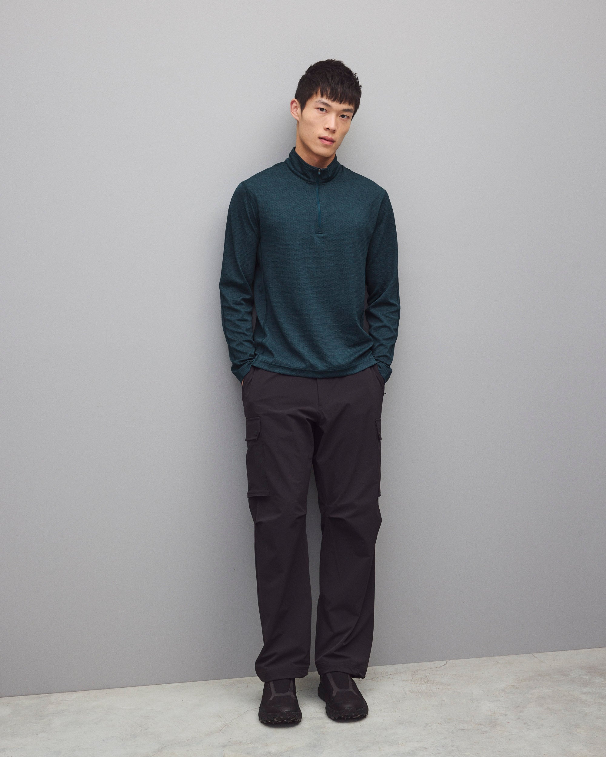Solotex Mesh Tiebreak Standard Quarter Zip | Reigning Champ
