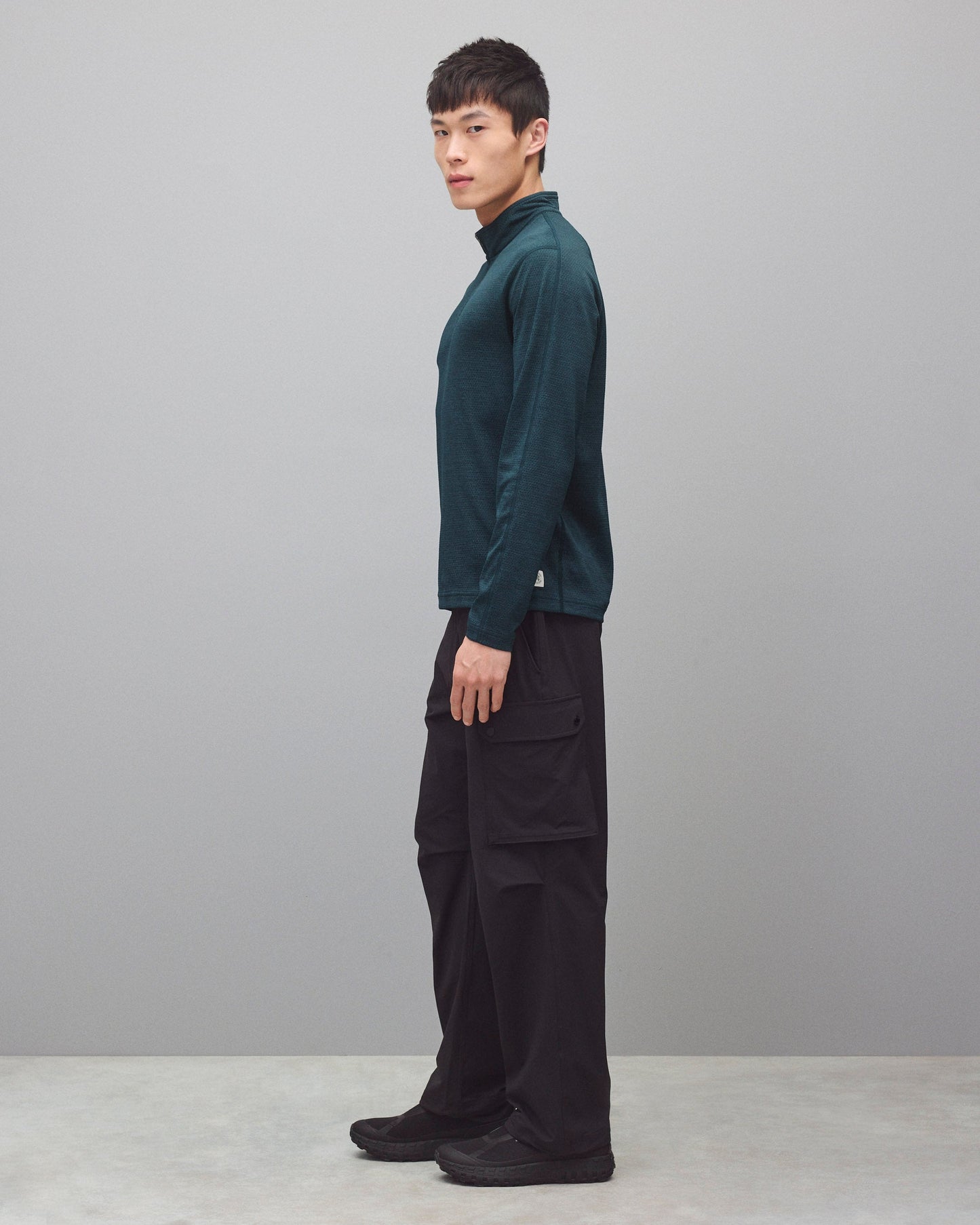 Solotex Mesh Tiebreak Standard Quarter Zip