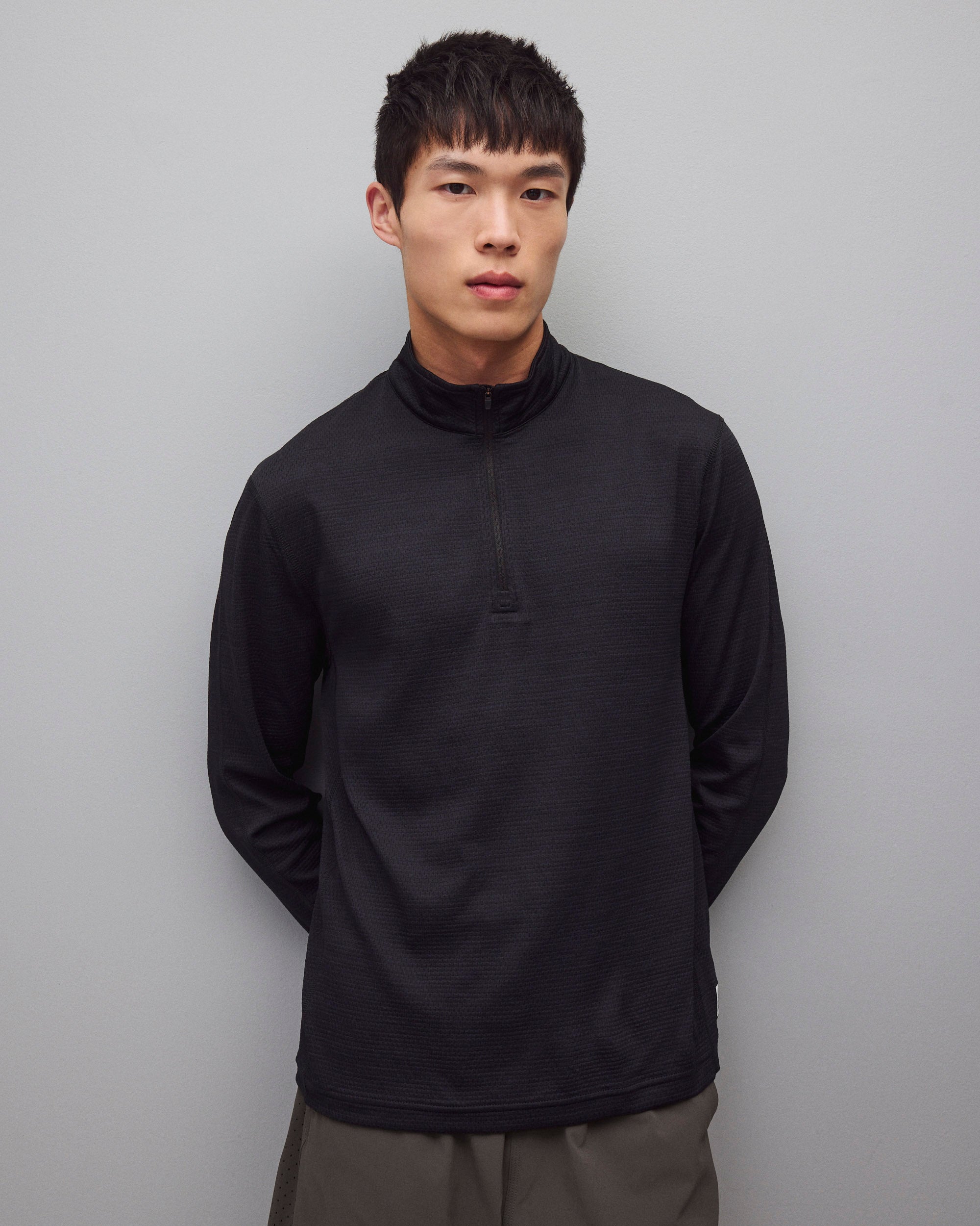 Solotex Mesh Tiebreak Standard Quarter Zip | Reigning Champ