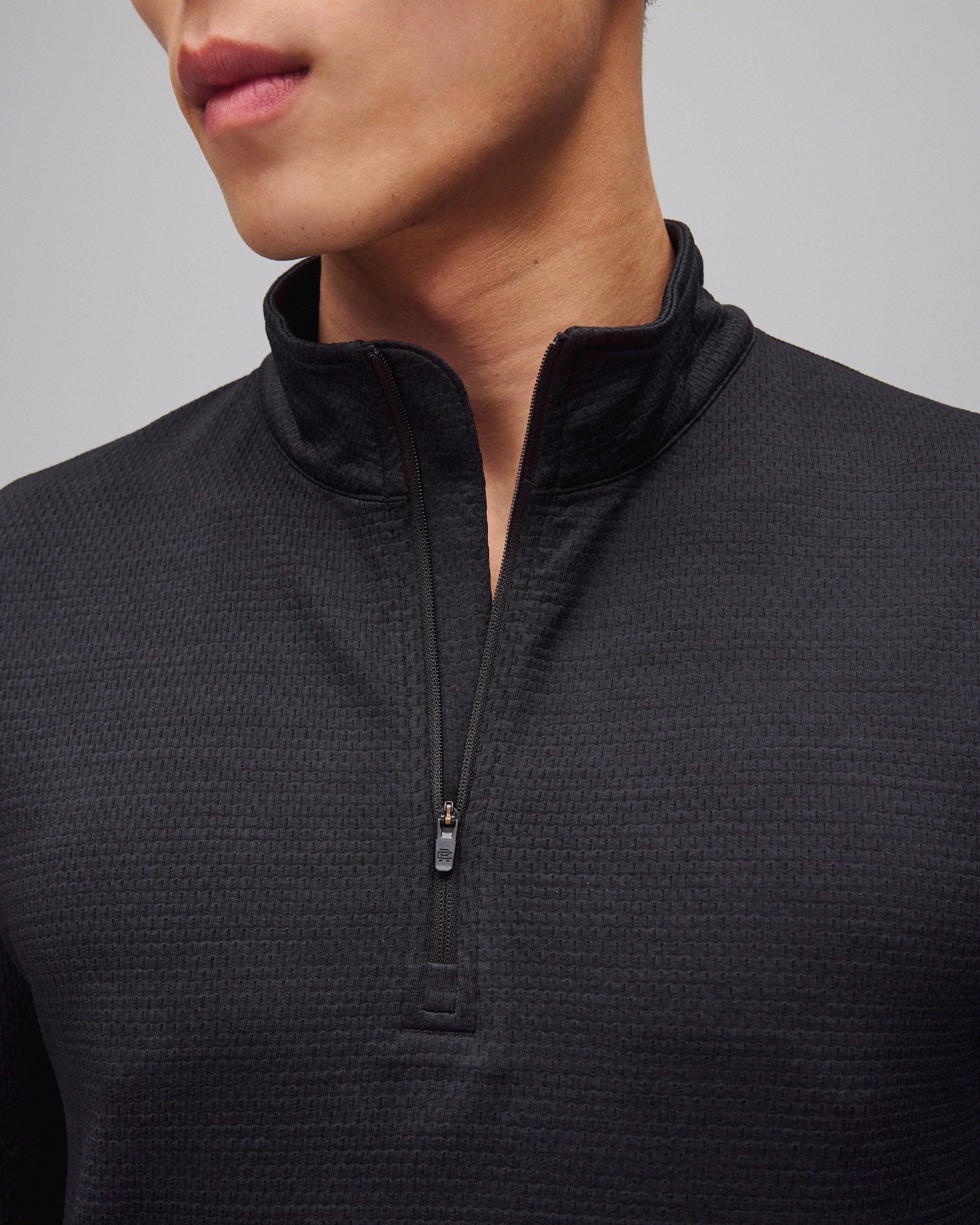 Solotex Mesh Tiebreak Standard Quarter Zip | Reigning Champ
