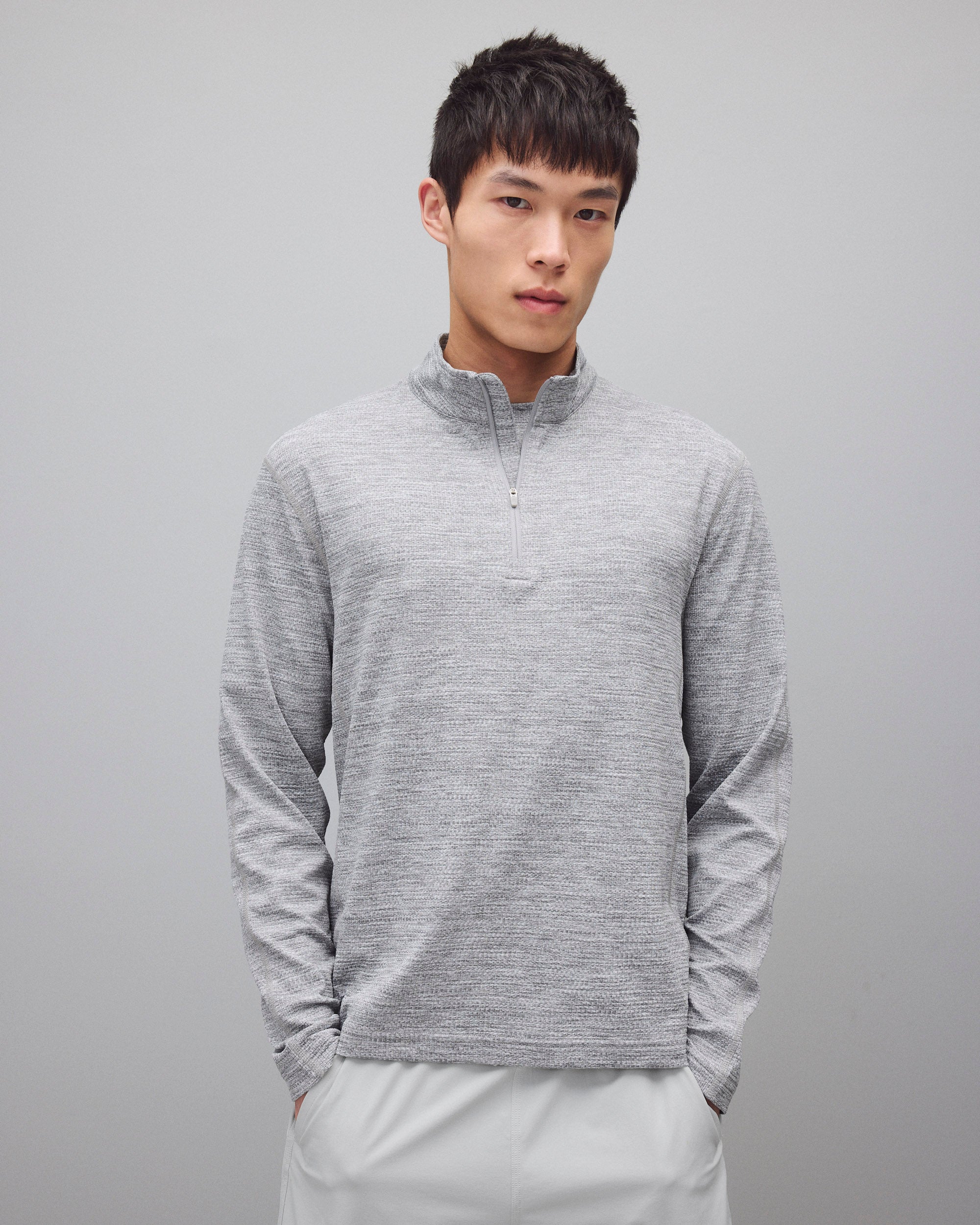 Solotex Mesh Tiebreak Standard Quarter Zip | Reigning Champ