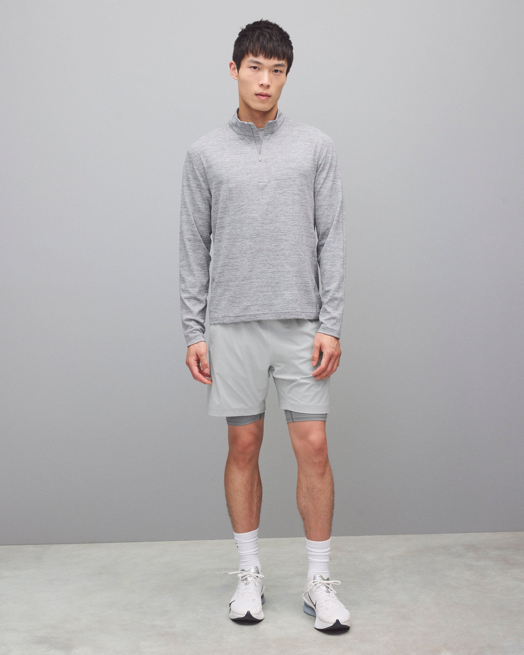 Solotex Mesh Tiebreak Standard Quarter Zip | Reigning Champ