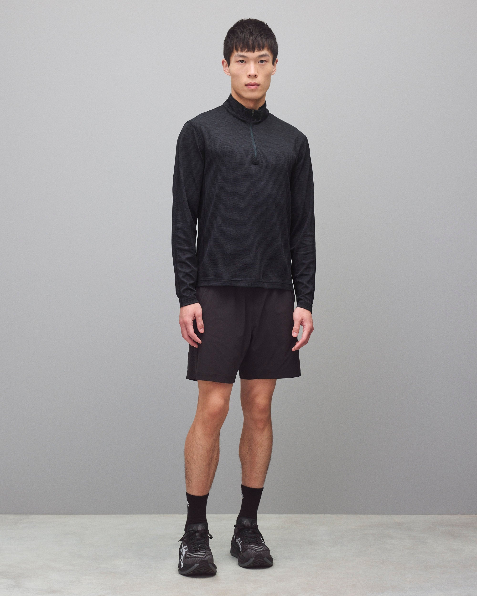 Solotex Mesh Tiebreak Standard Quarter Zip | Reigning Champ