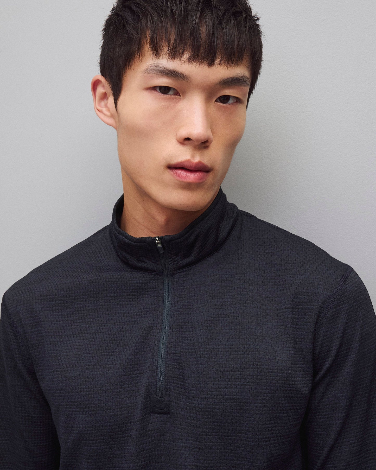 Solotex Mesh Tiebreak Standard Quarter Zip