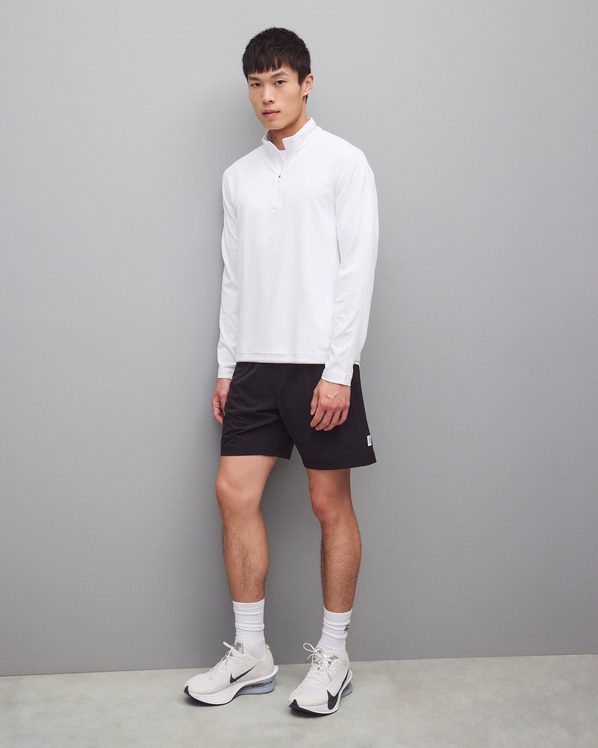 Solotex Mesh Tiebreak Standard Quarter Zip | Reigning Champ
