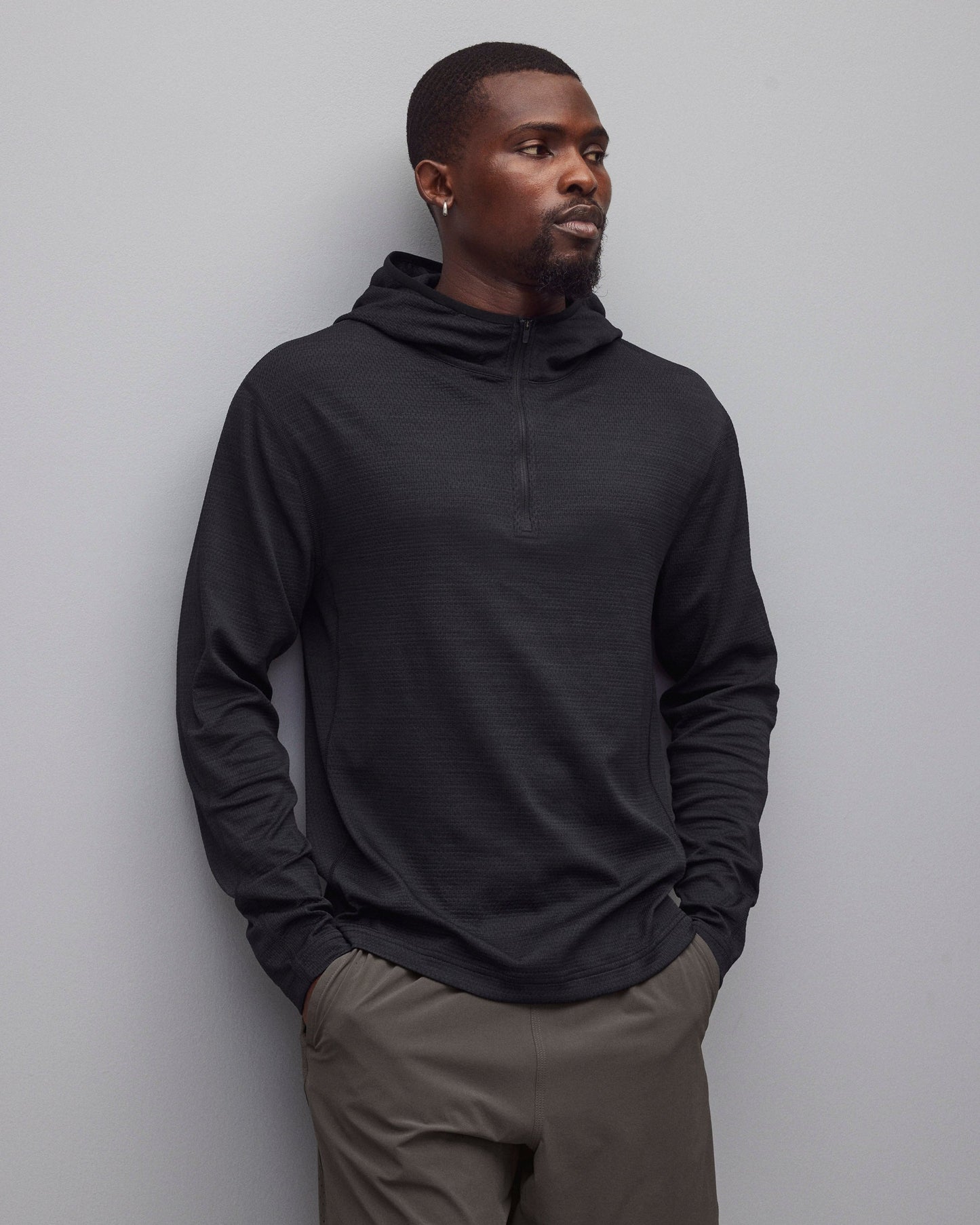 Solotex Mesh Tiebreak Standard Quarter Zip Hoodie