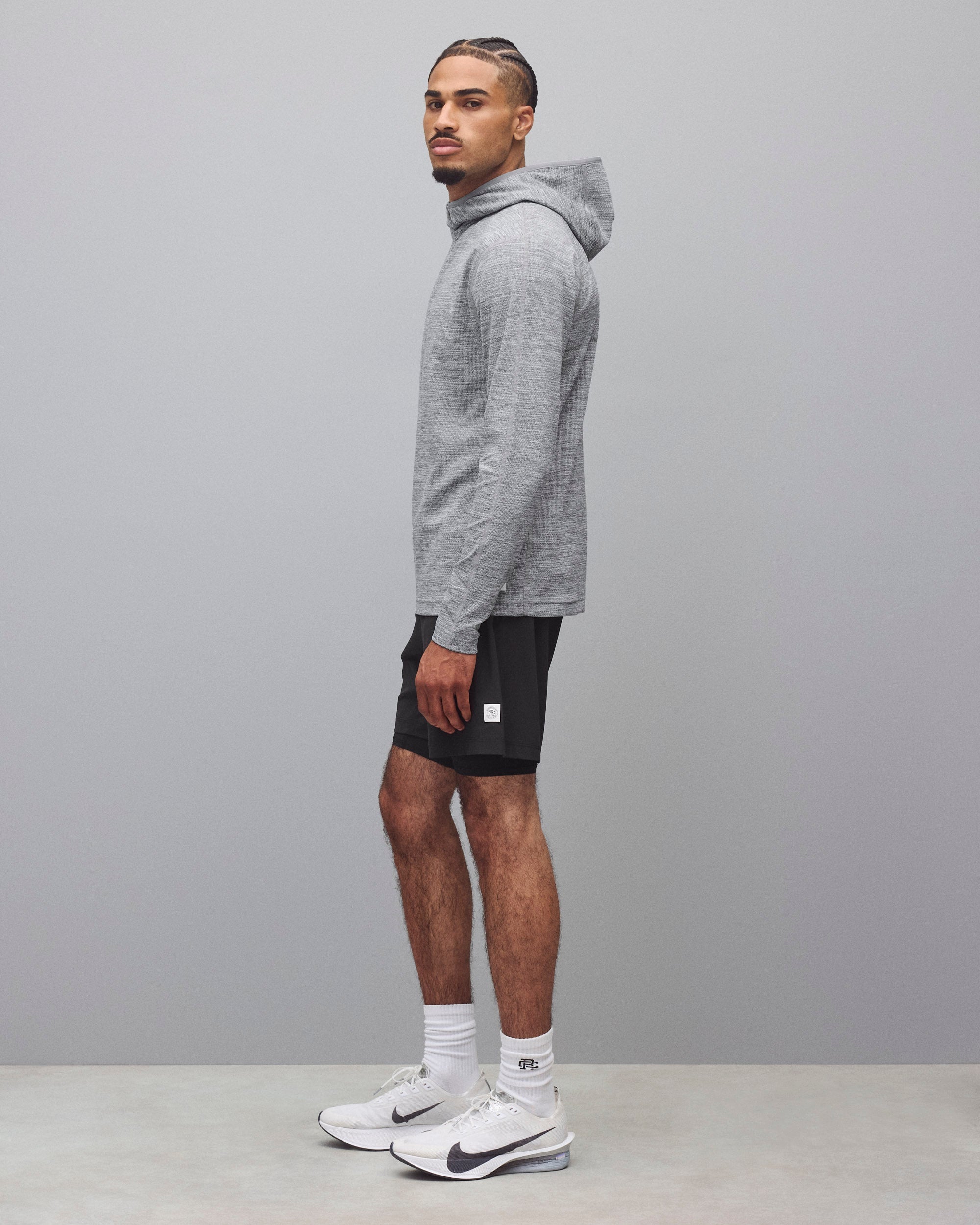 Solotex Mesh Tiebreak Standard Quarter Zip Hoodie | Reigning Champ