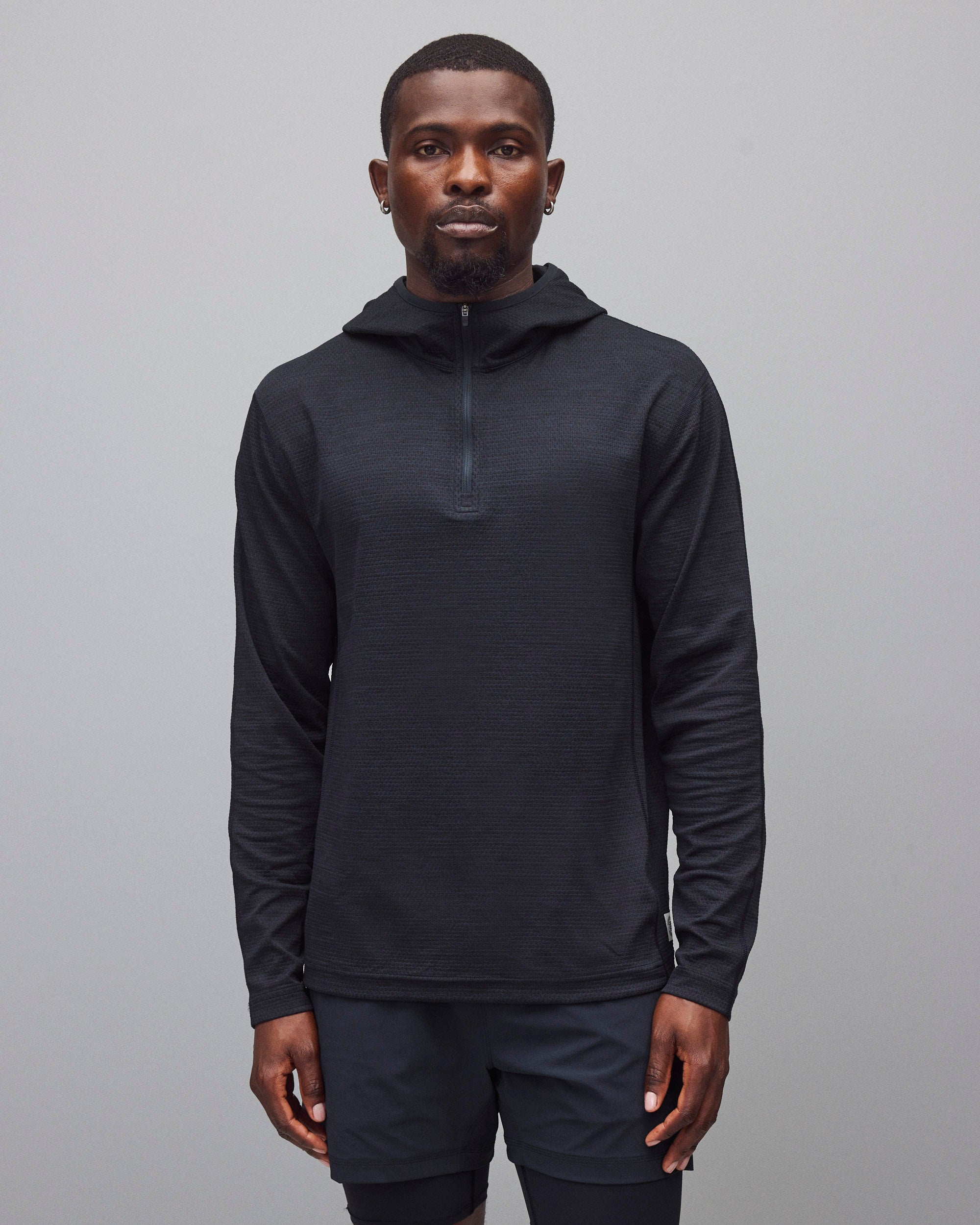 Solotex Mesh Tiebreak Standard Quarter Zip Hoodie | Reigning Champ