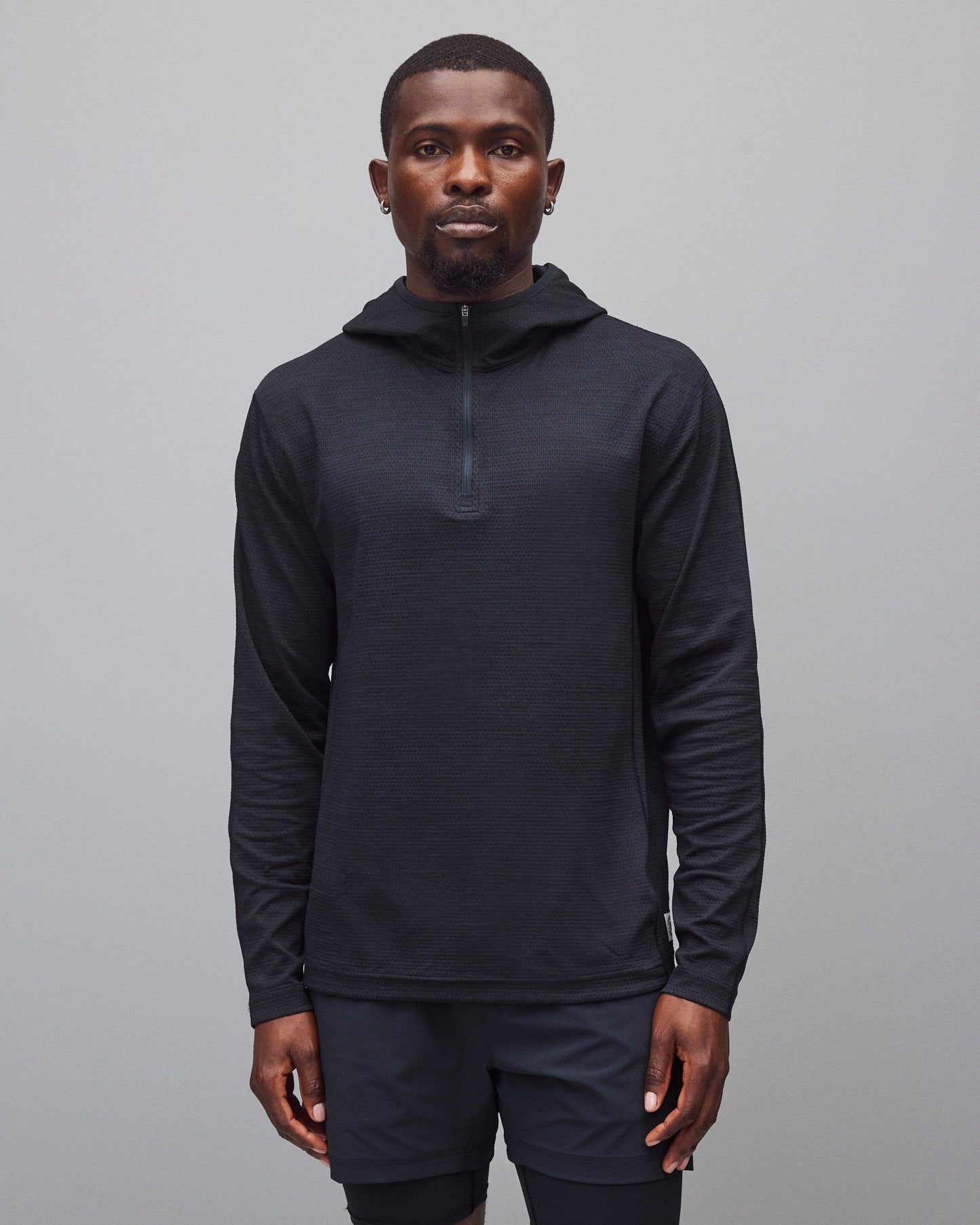 Solotex Mesh Tiebreak Standard Quarter Zip Hoodie