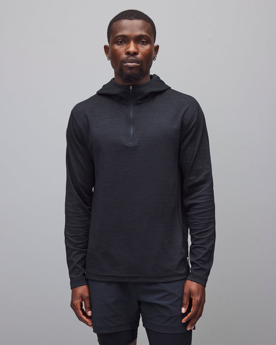 Solotex Mesh Tiebreak Standard Quarter Zip Hoodie