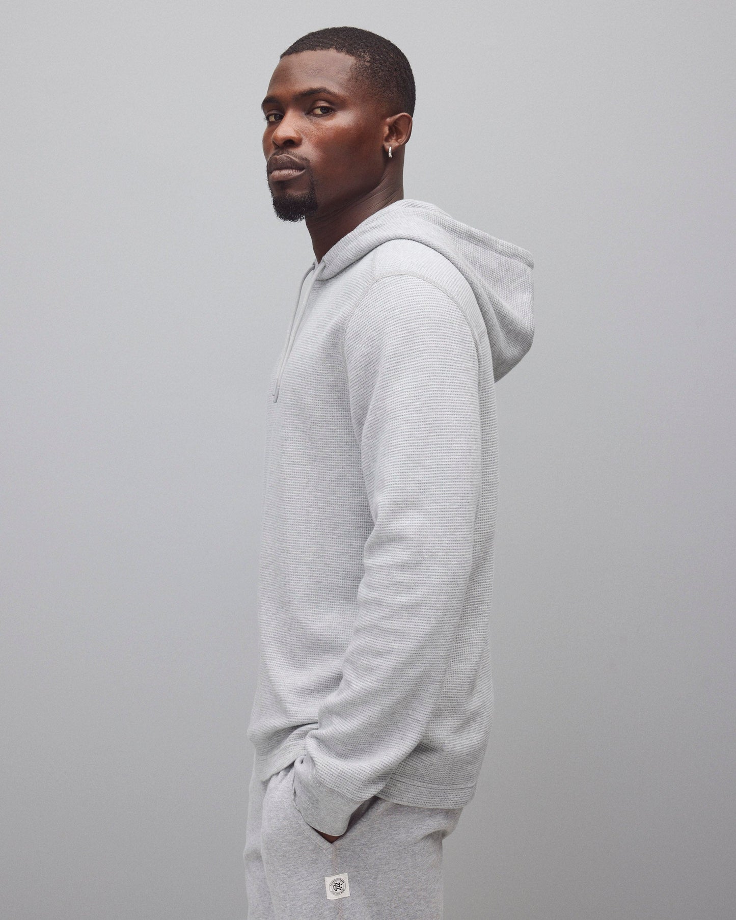 Lightweight Waffle Standard Hoodie