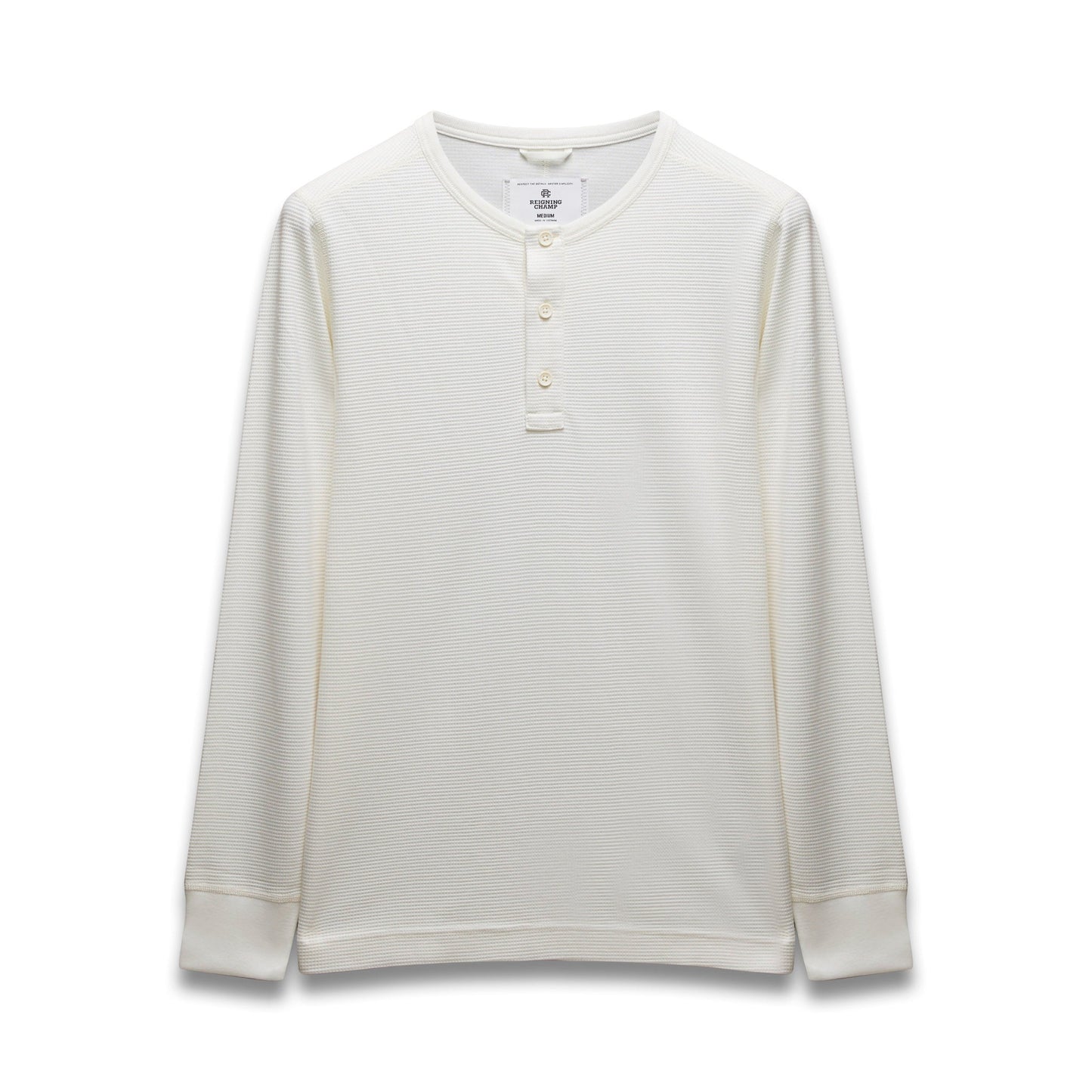 Lightweight Waffle Standard Henley
