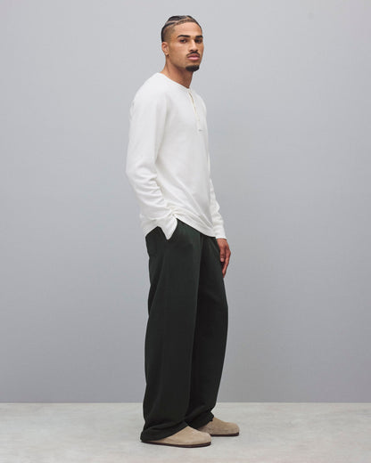 Lightweight Waffle Standard Henley