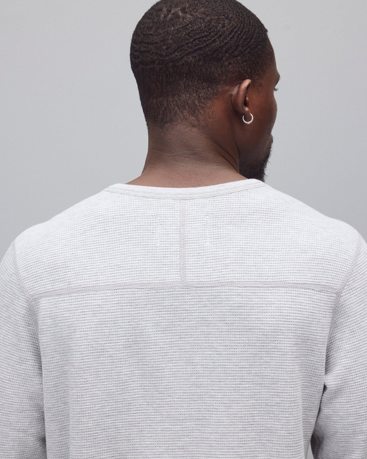 Lightweight Waffle Standard Henley