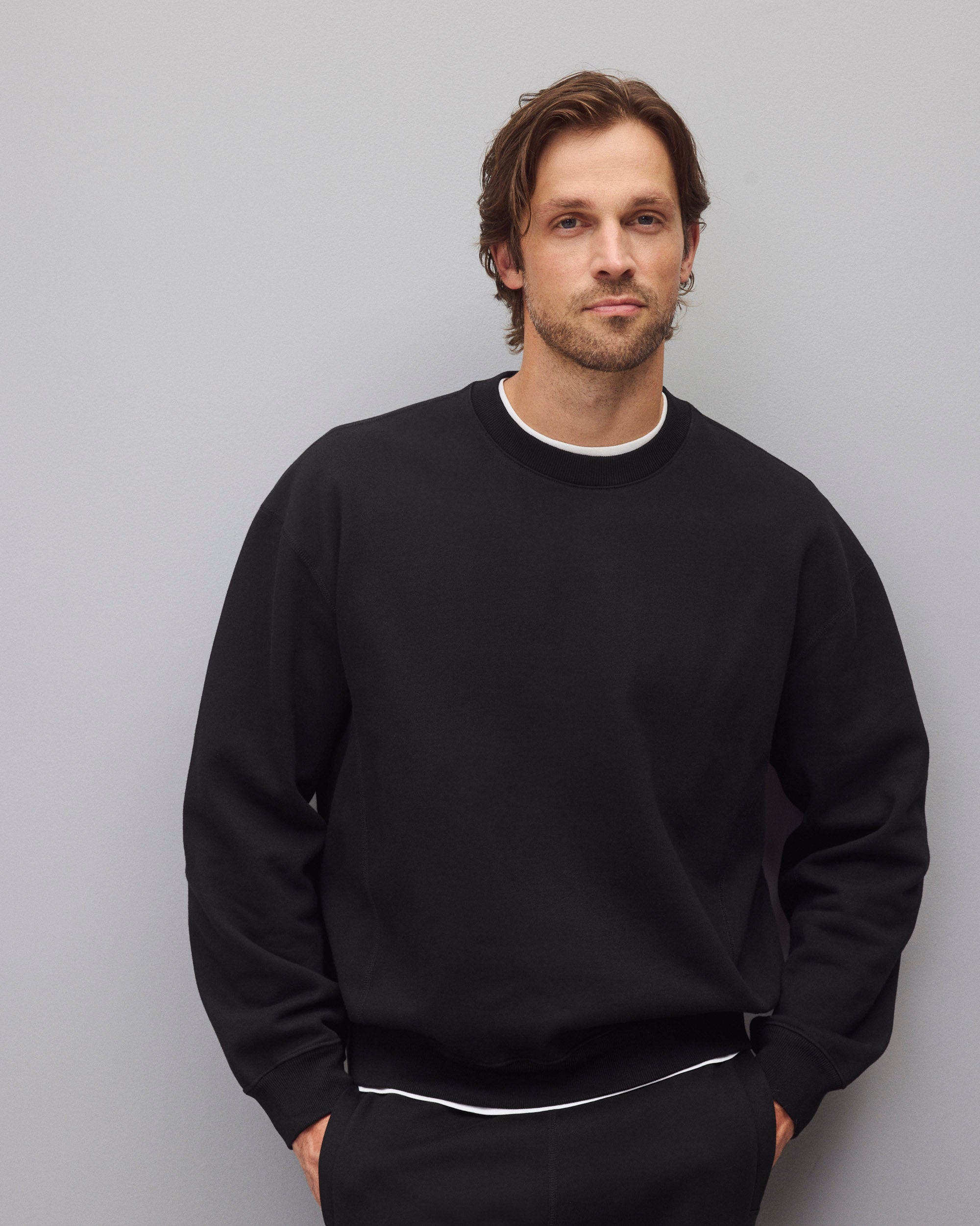 【新品】2.1万 REIGNING CHAMP RELAXED CREWNECK Midweight Terry Relaxed Crewneck | Reigning Champ | Reigning Champ US