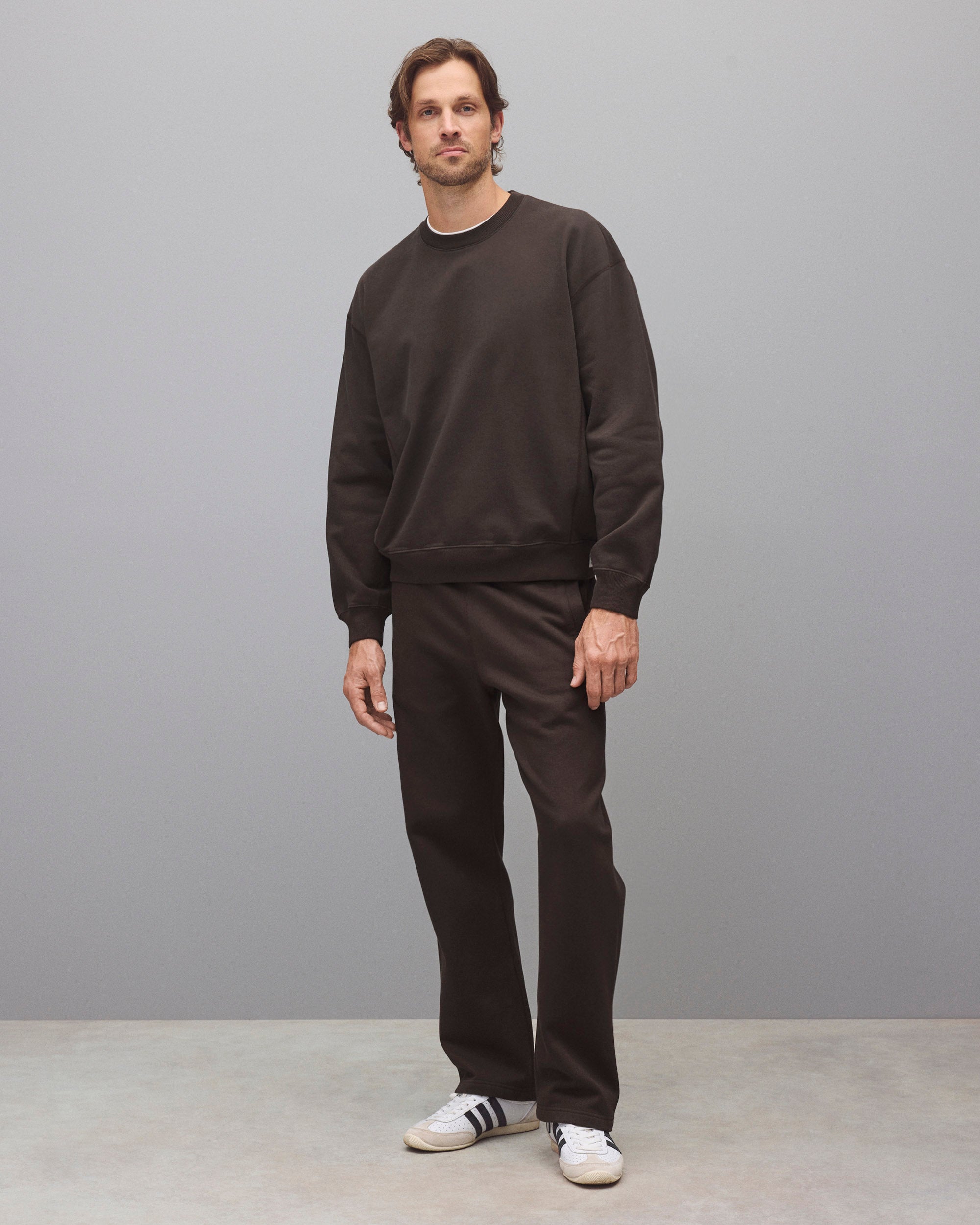 【新品】2.1万 REIGNING CHAMP RELAXED CREWNECK Midweight Terry Relaxed Crewneck | Reigning Champ | Reigning Champ US