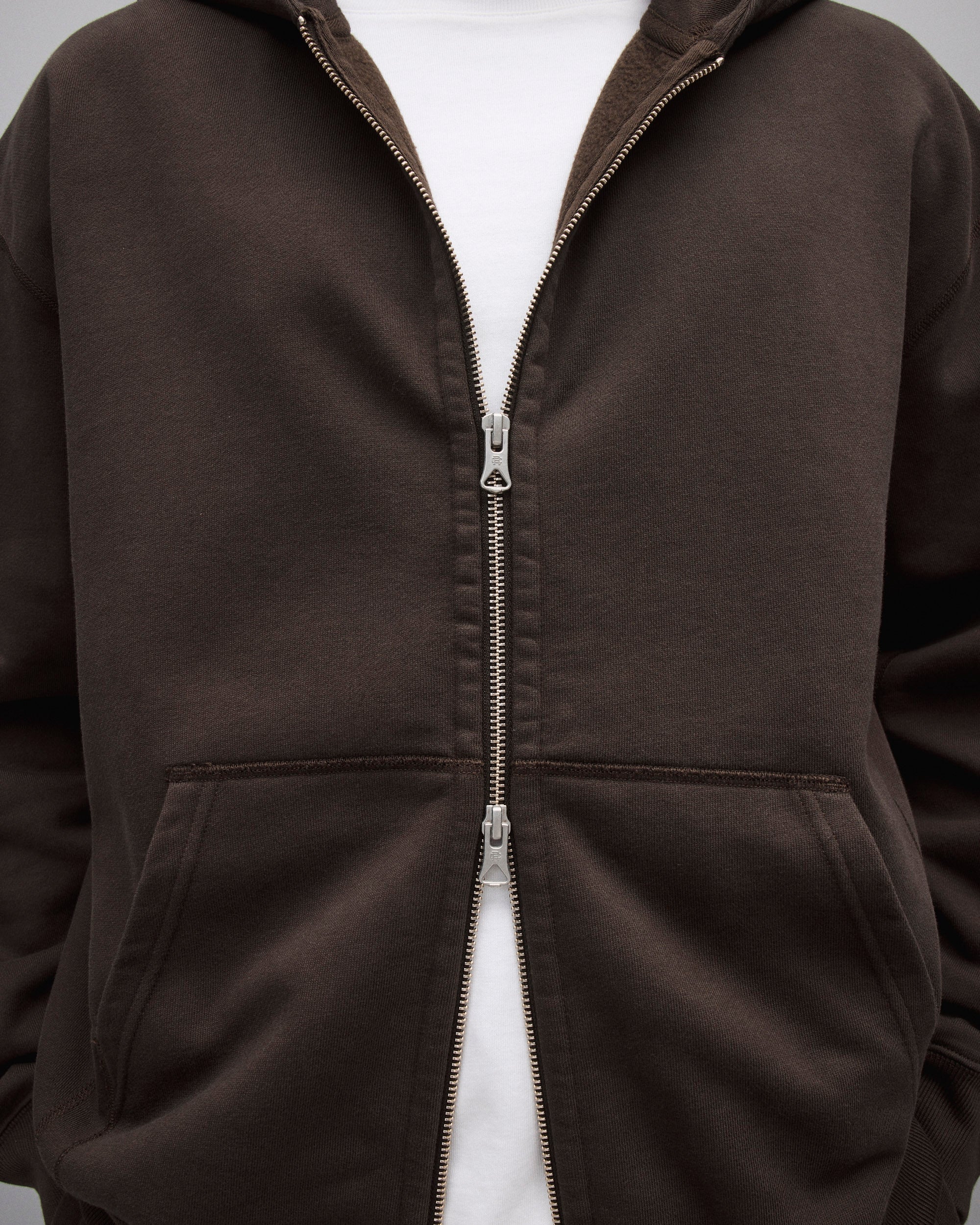 Brushed Fleece '97 Relaxed Zip Hoodie | Reigning Champ | Reigning