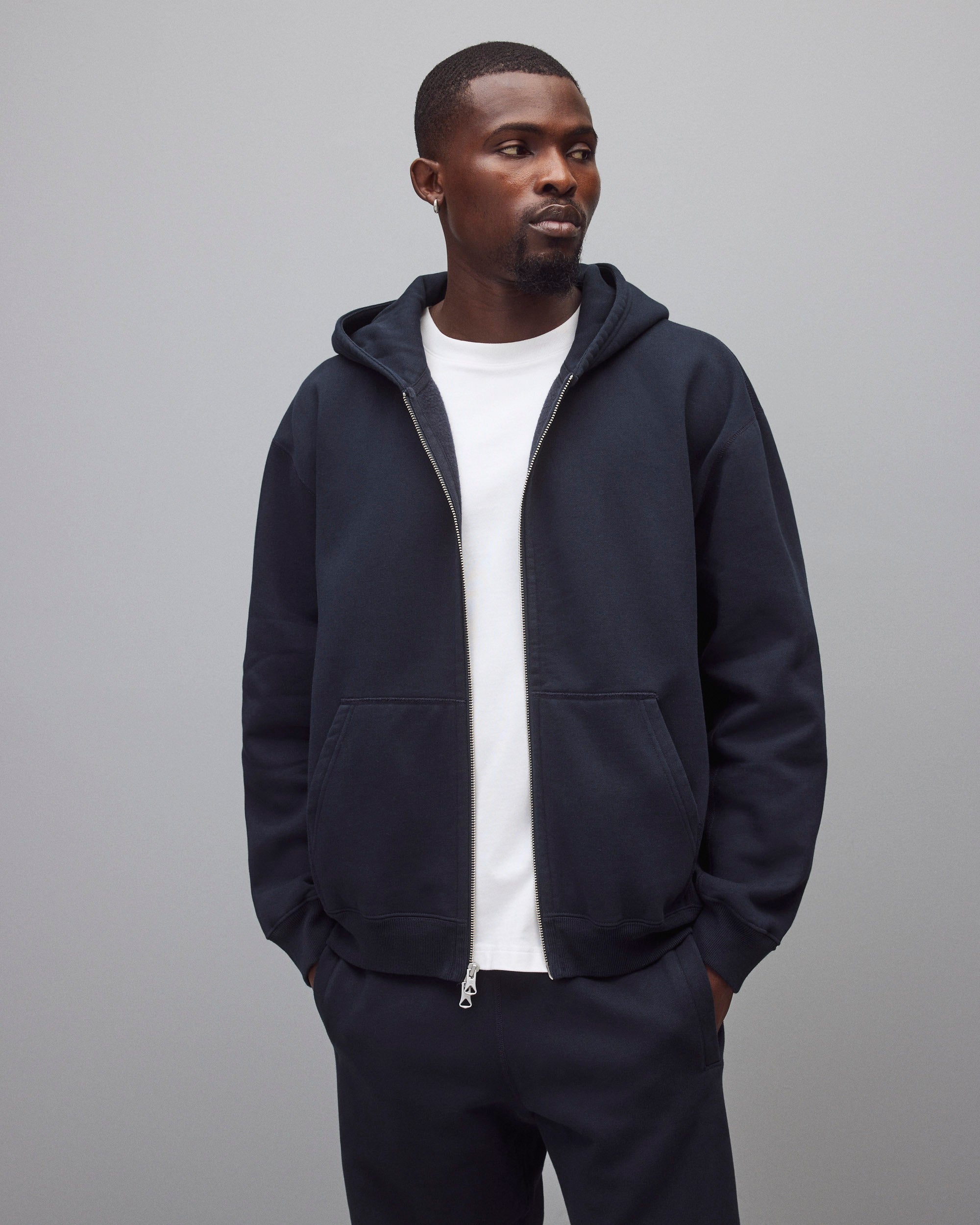 Brushed Fleece '97 Relaxed Zip Hoodie | Reigning Champ | Reigning
