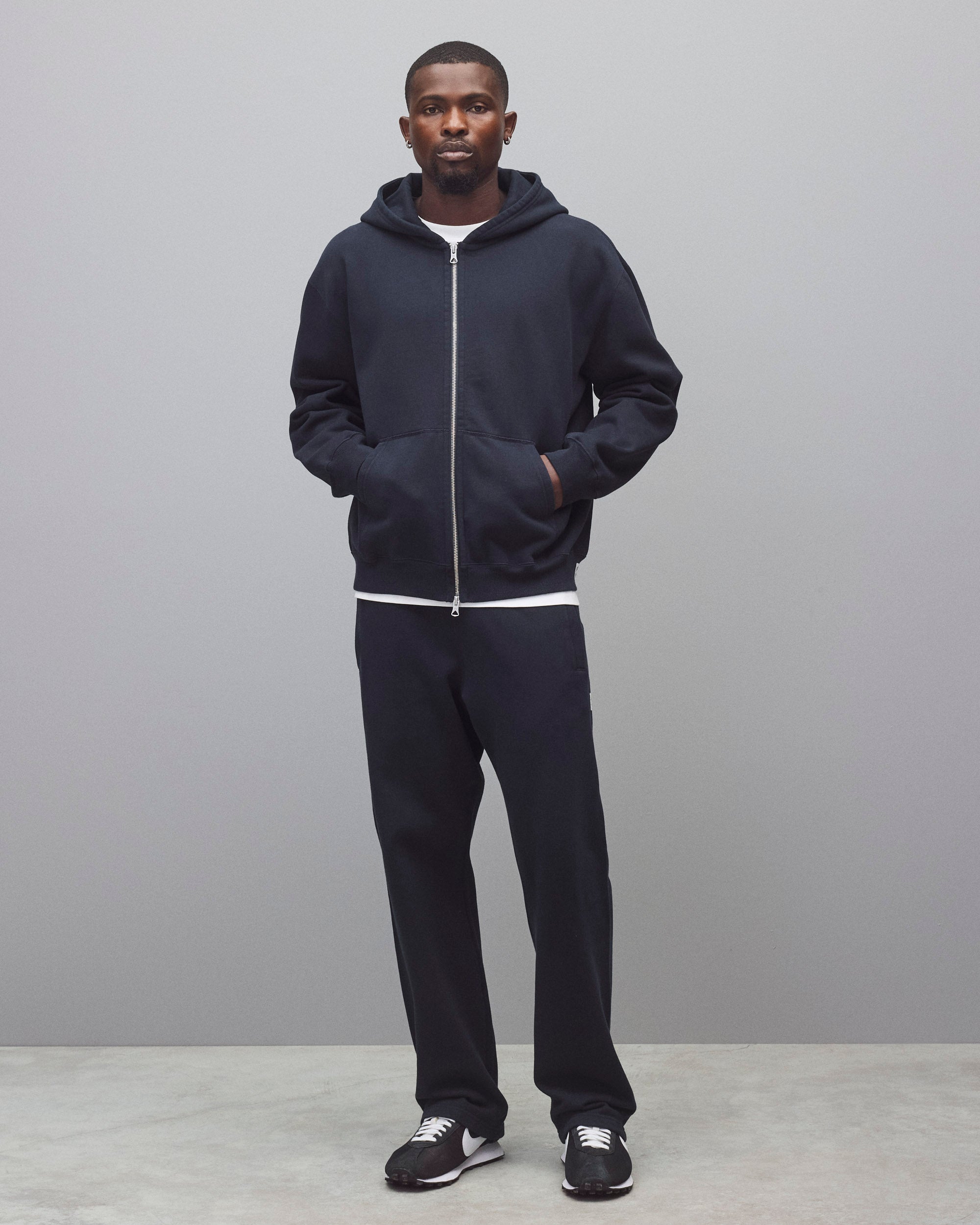 ☆Reinga…☆ Brushed Fleece '97 Relaxed Zip Hoodie | Reigning Champ | Reigning