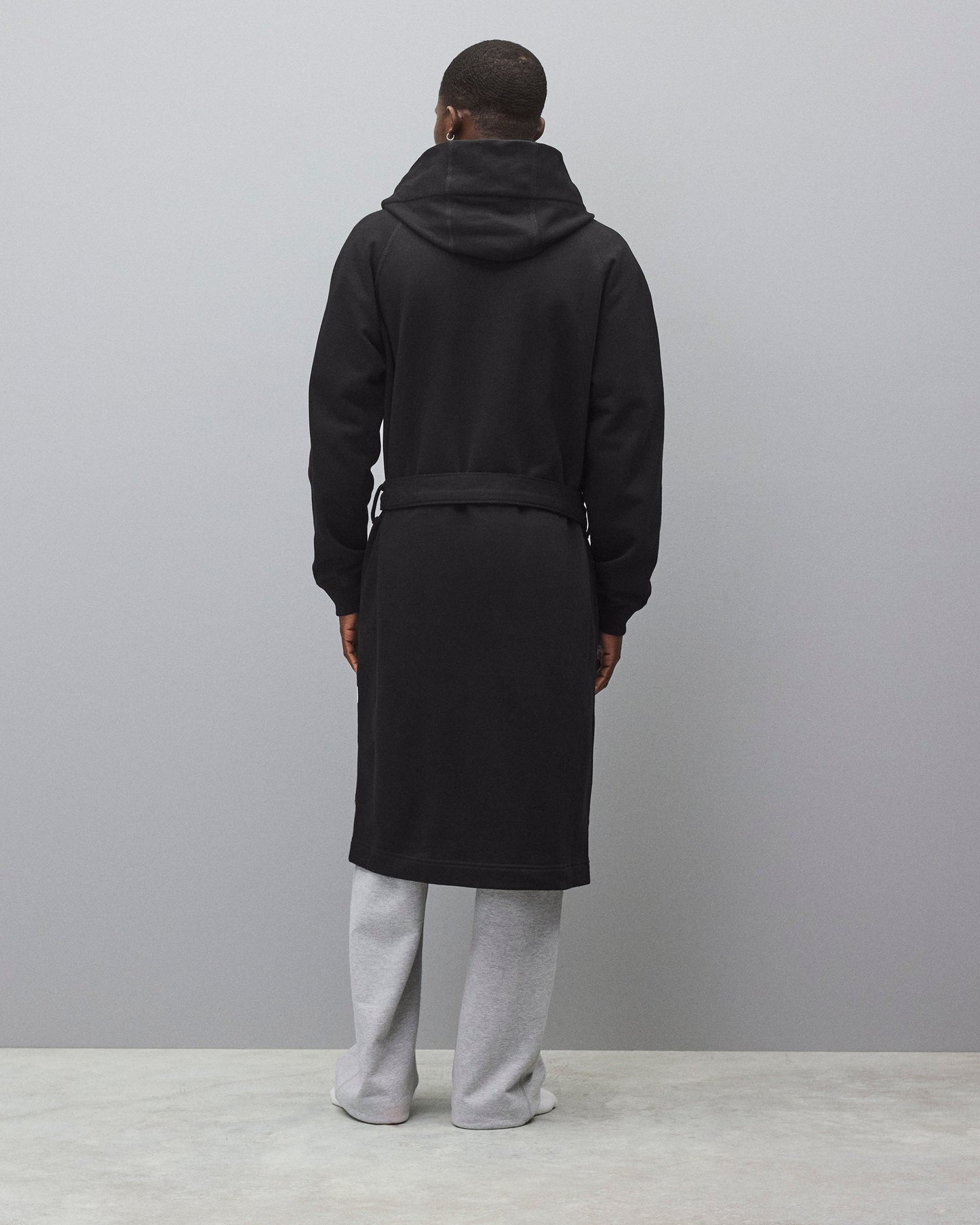 Midweight Terry Relaxed Hooded Robe