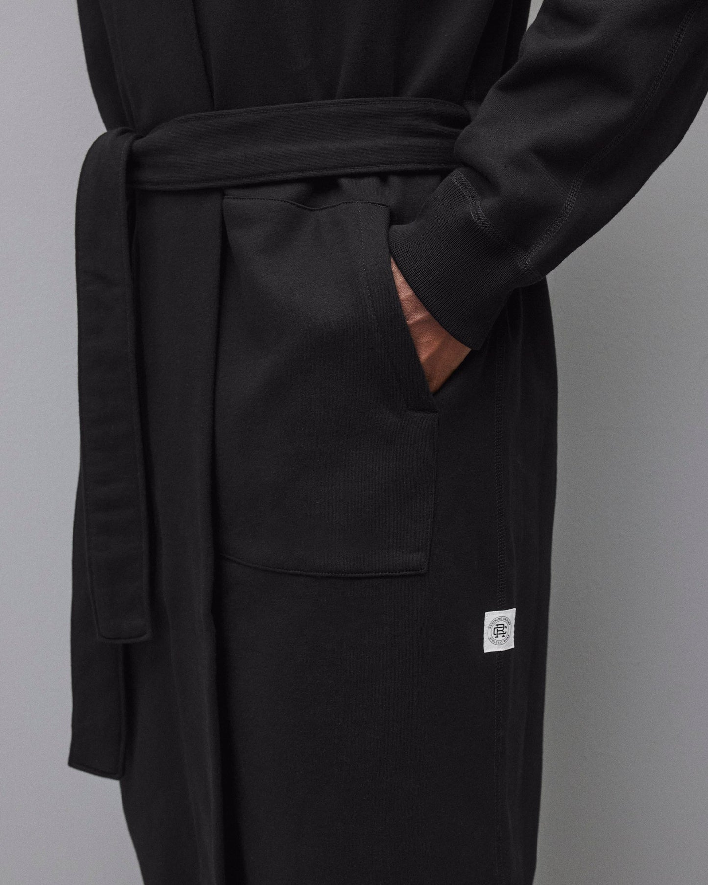 Midweight Terry Relaxed Hooded Robe