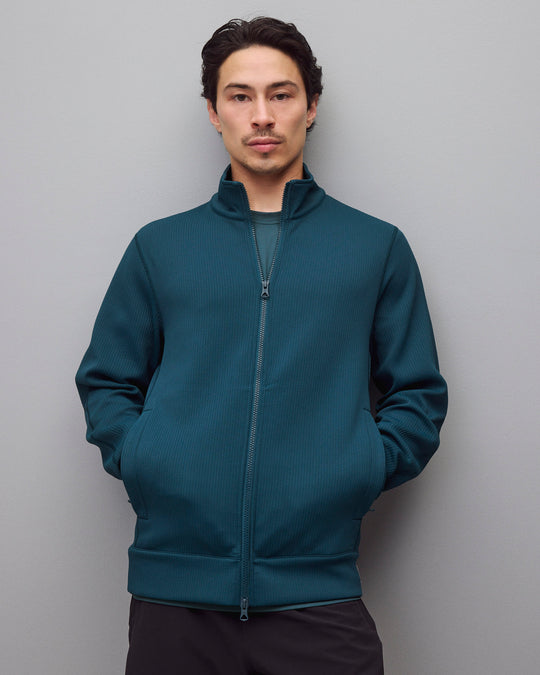 Double Knit Rally Slim Track Jacket