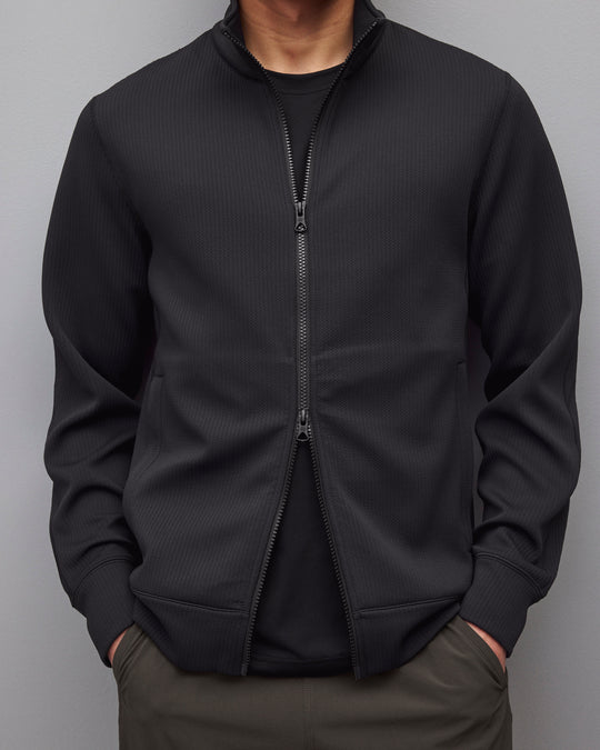 Double Knit Rally Slim Track Jacket