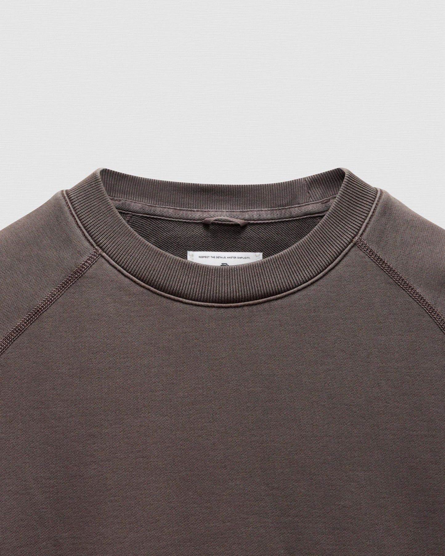 Midweight Terry Fadeaway Standard Crewneck