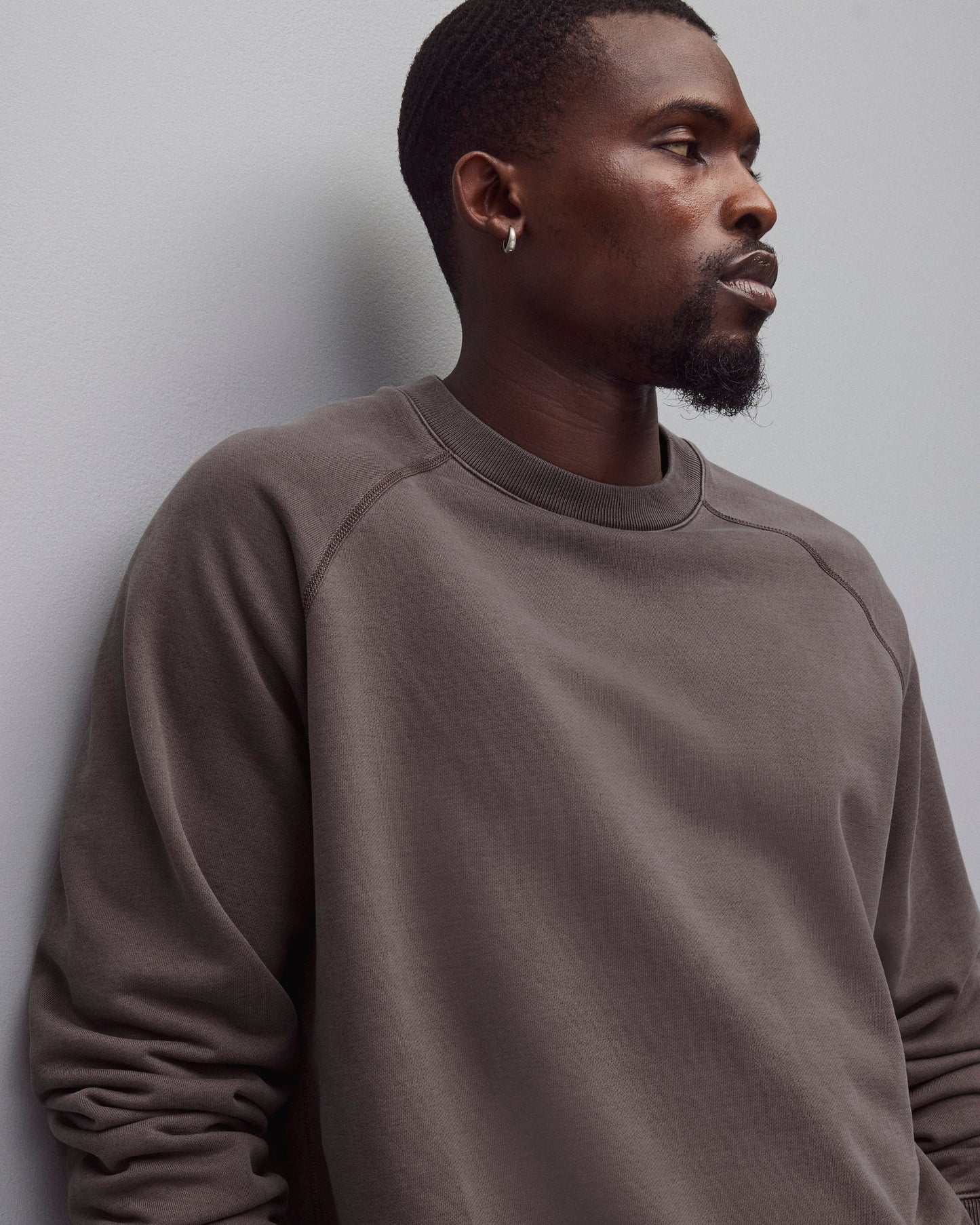 Midweight Terry Fadeaway Standard Crewneck
