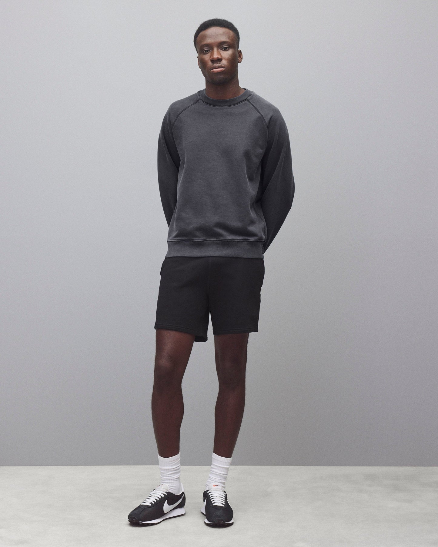 Midweight Terry Fadeaway Standard Crewneck