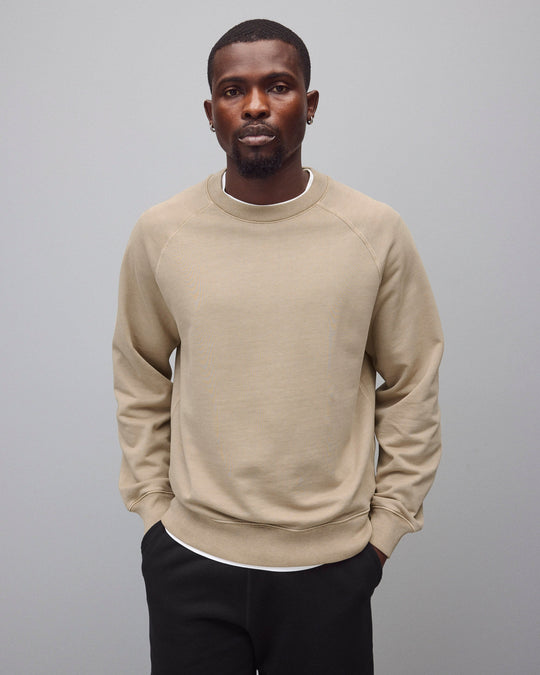 Midweight Terry Fadeaway Standard Crewneck