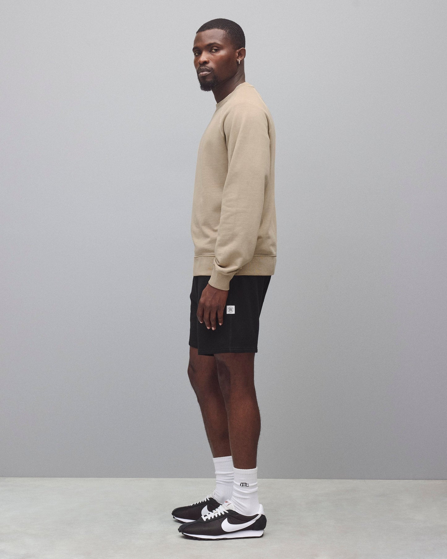 Midweight Terry Fadeaway Standard Crewneck