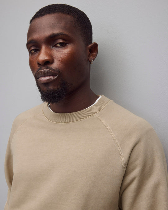 Midweight Terry Fadeaway Standard Crewneck