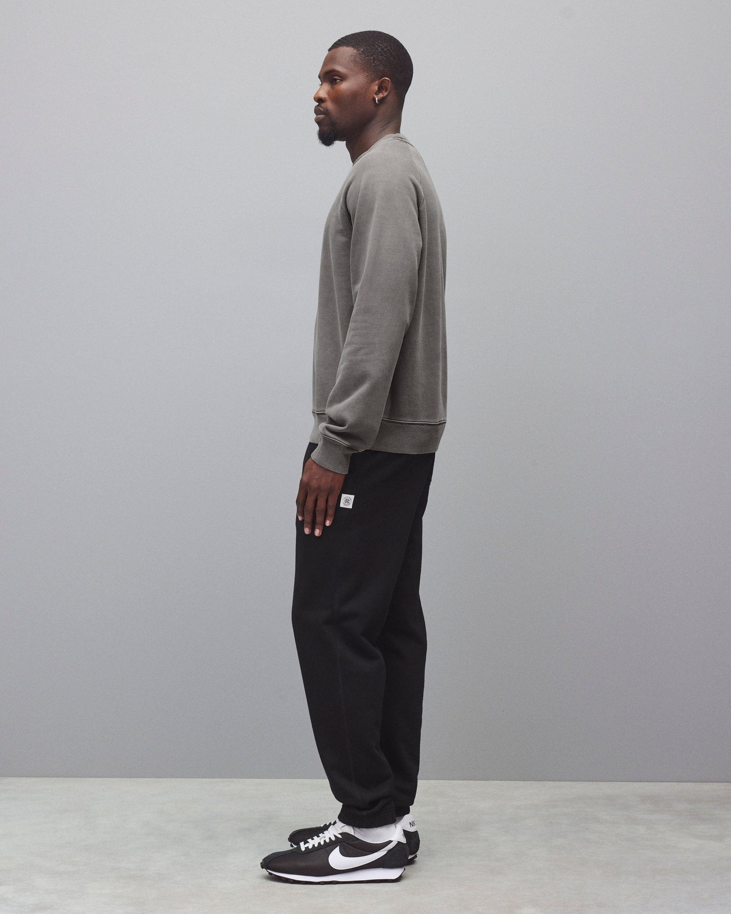 Midweight Terry Fadeaway Standard Crewneck