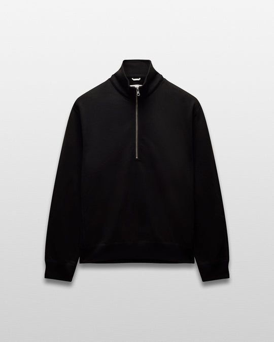 Midweight Terry Standard Half Zip Sweatshirt