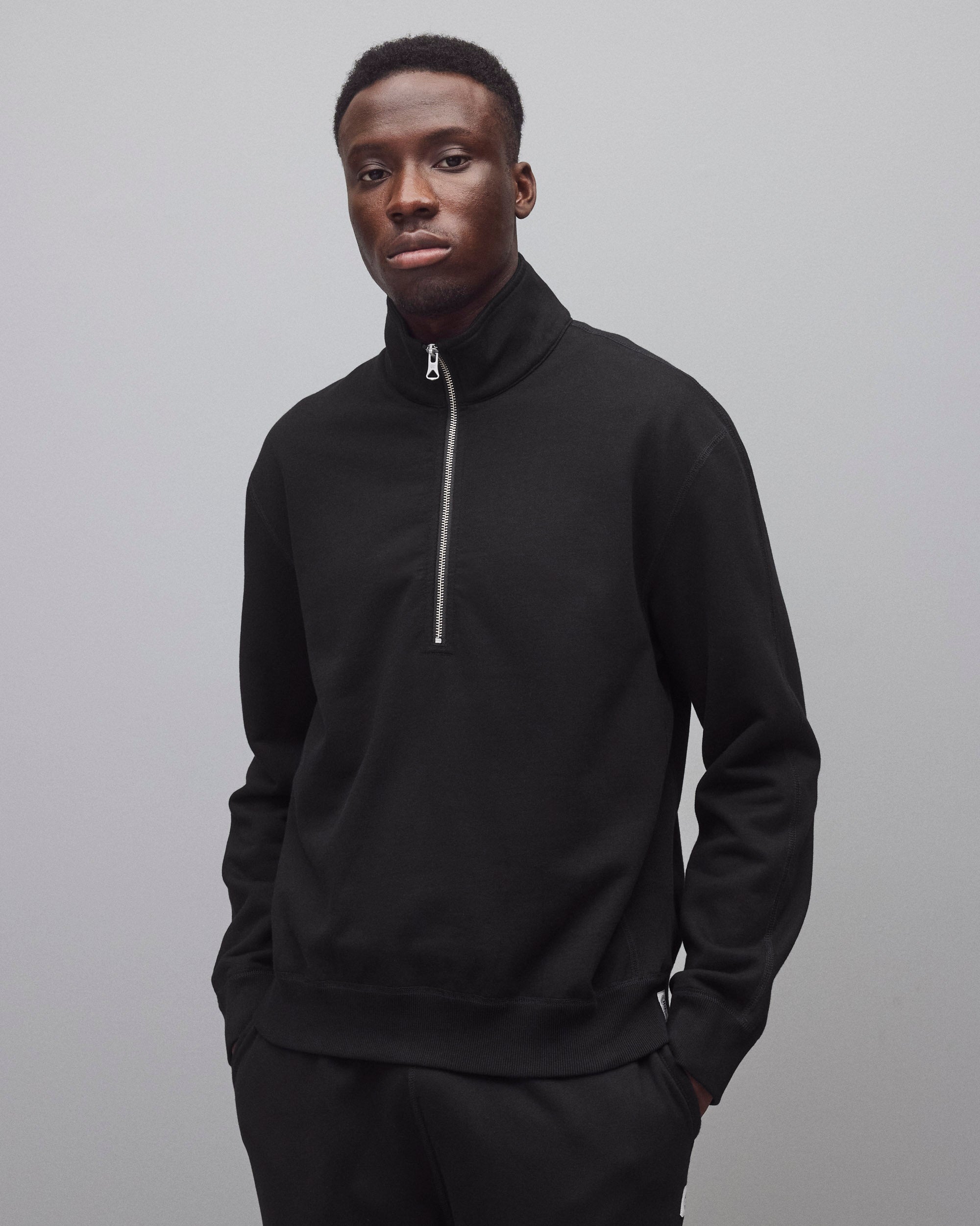 Midweight Terry Standard Half Zip Sweatshirt | Reigning Champ