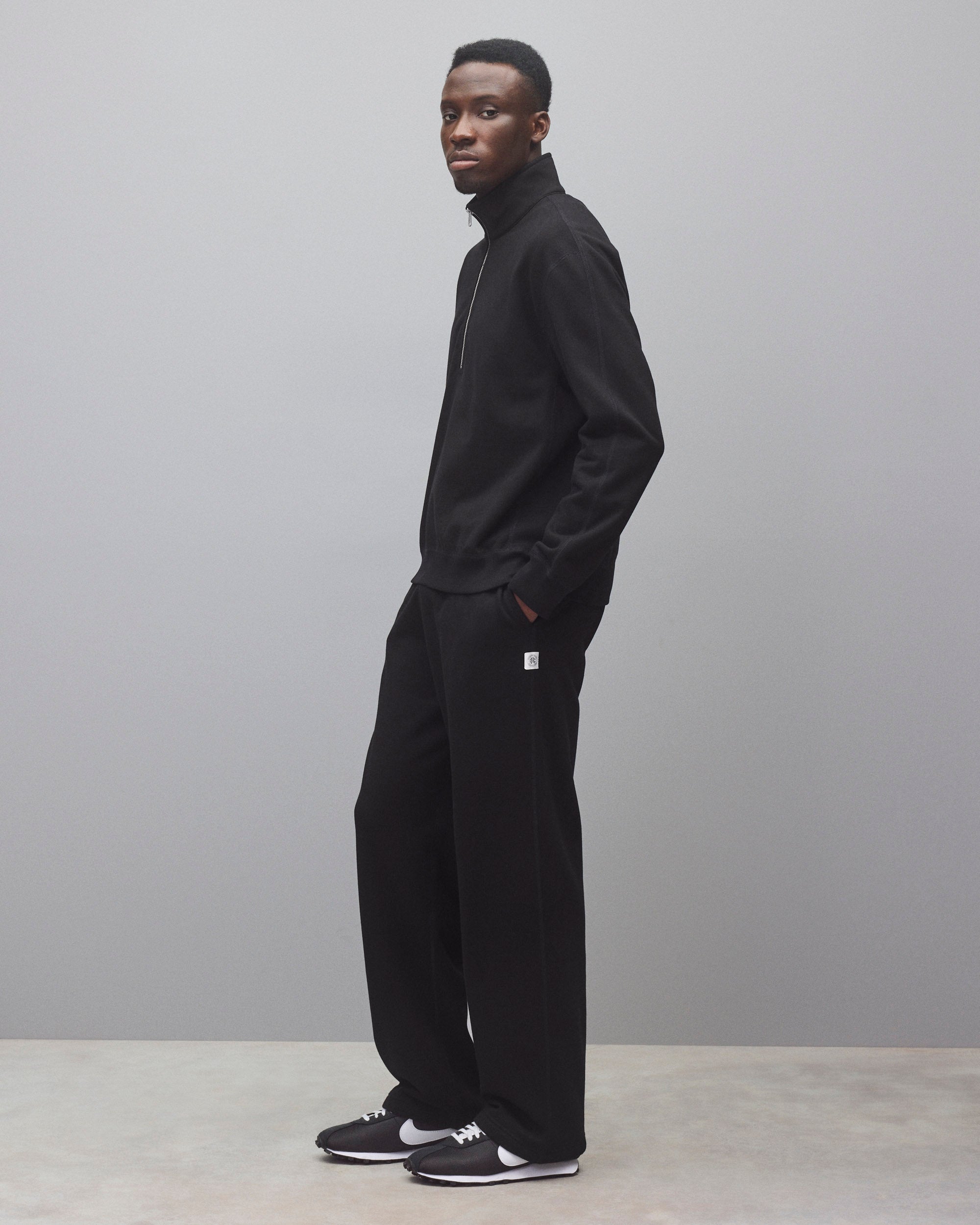 Midweight Terry Standard Half Zip Sweatshirt | Reigning Champ