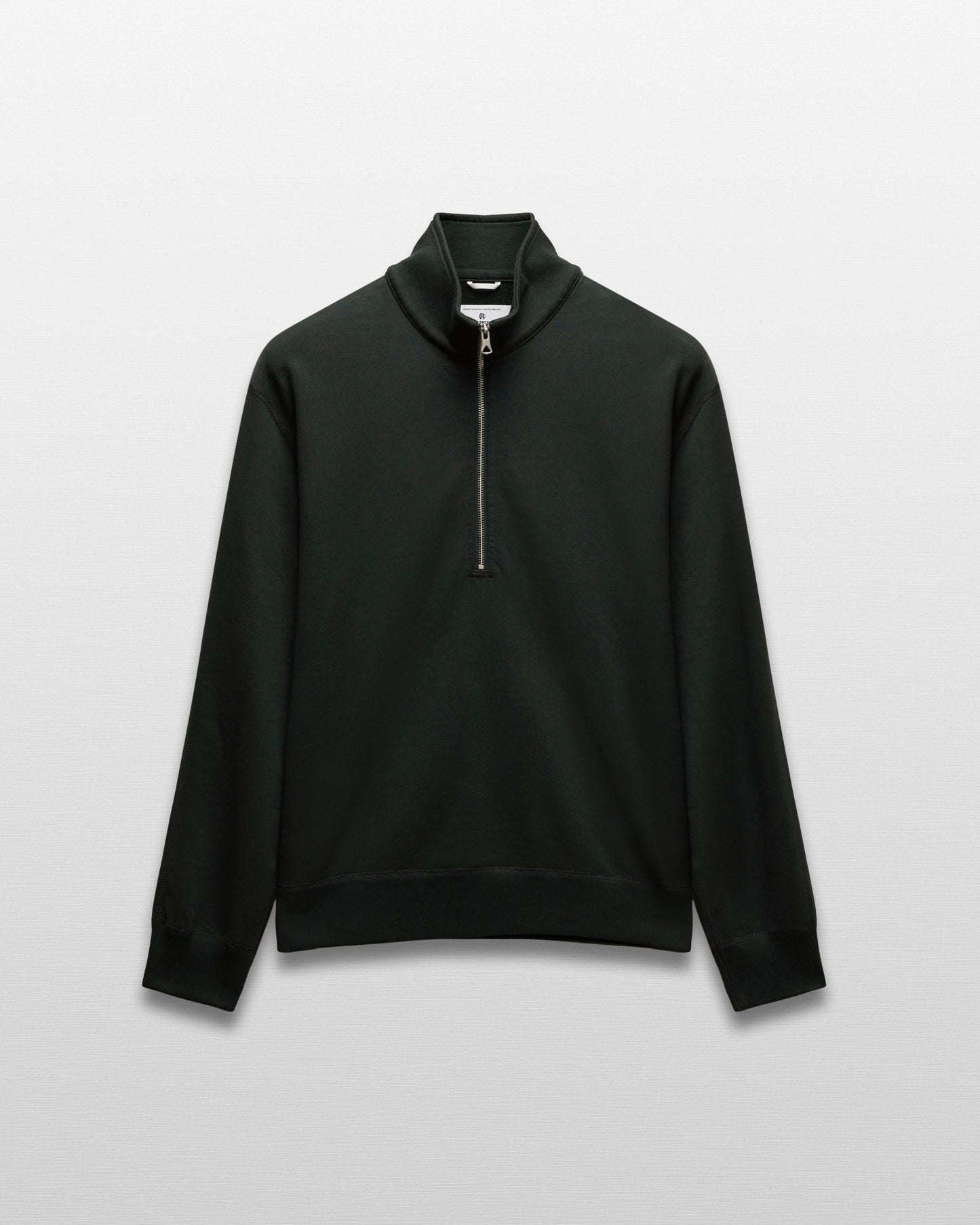 Midweight Terry Standard Half Zip Sweatshirt