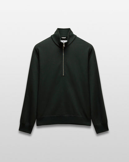 Midweight Terry Standard Half Zip Sweatshirt