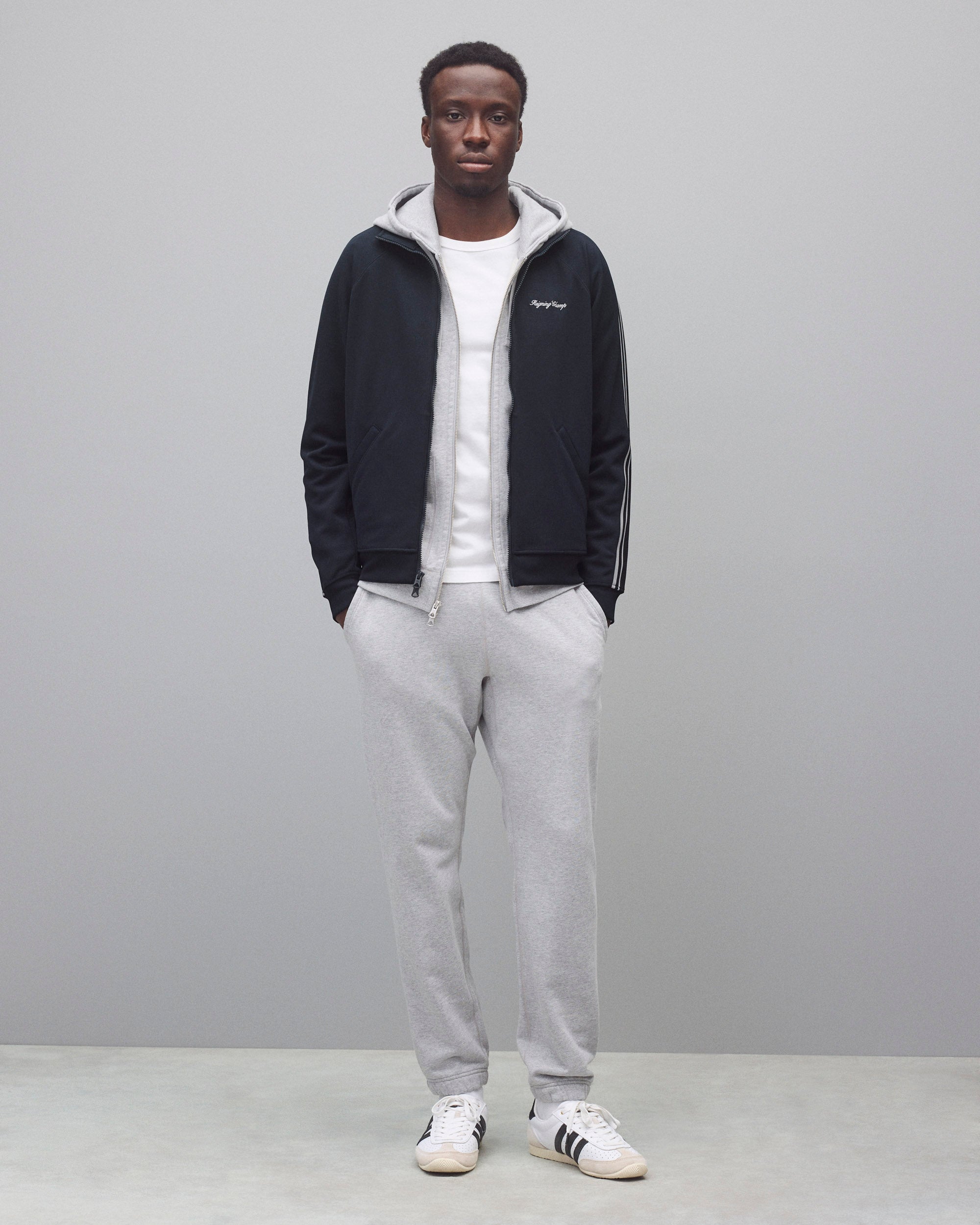 Poly Pique Campo Standard Track Jacket | Reigning Champ | Reigning
