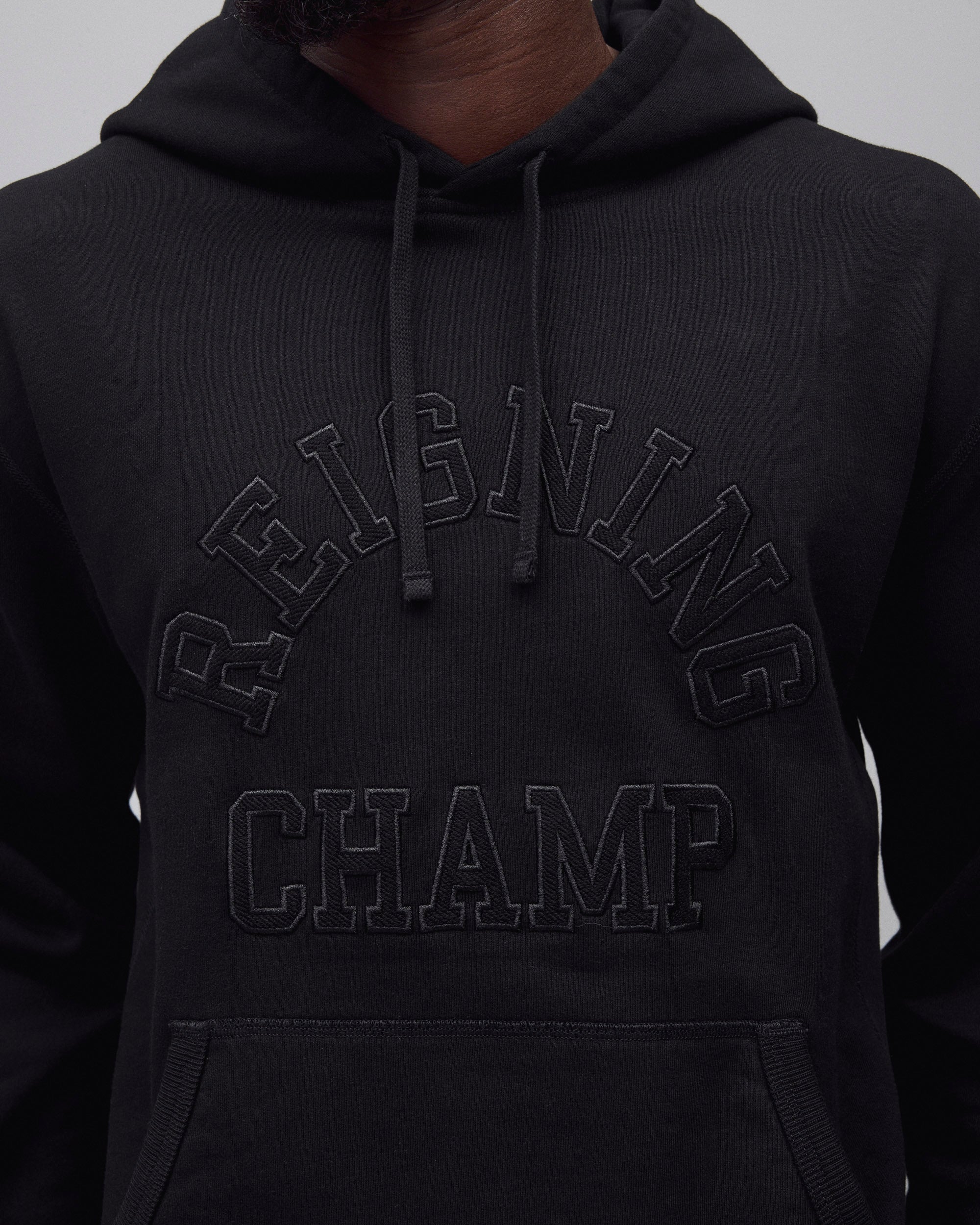 Midweight Terry Arch Logo Standard Hoodie | Reigning Champ