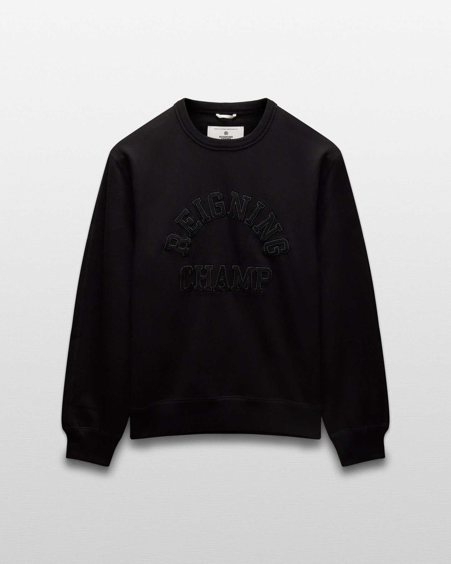 Midweight Terry Arch Logo Standard Crewneck