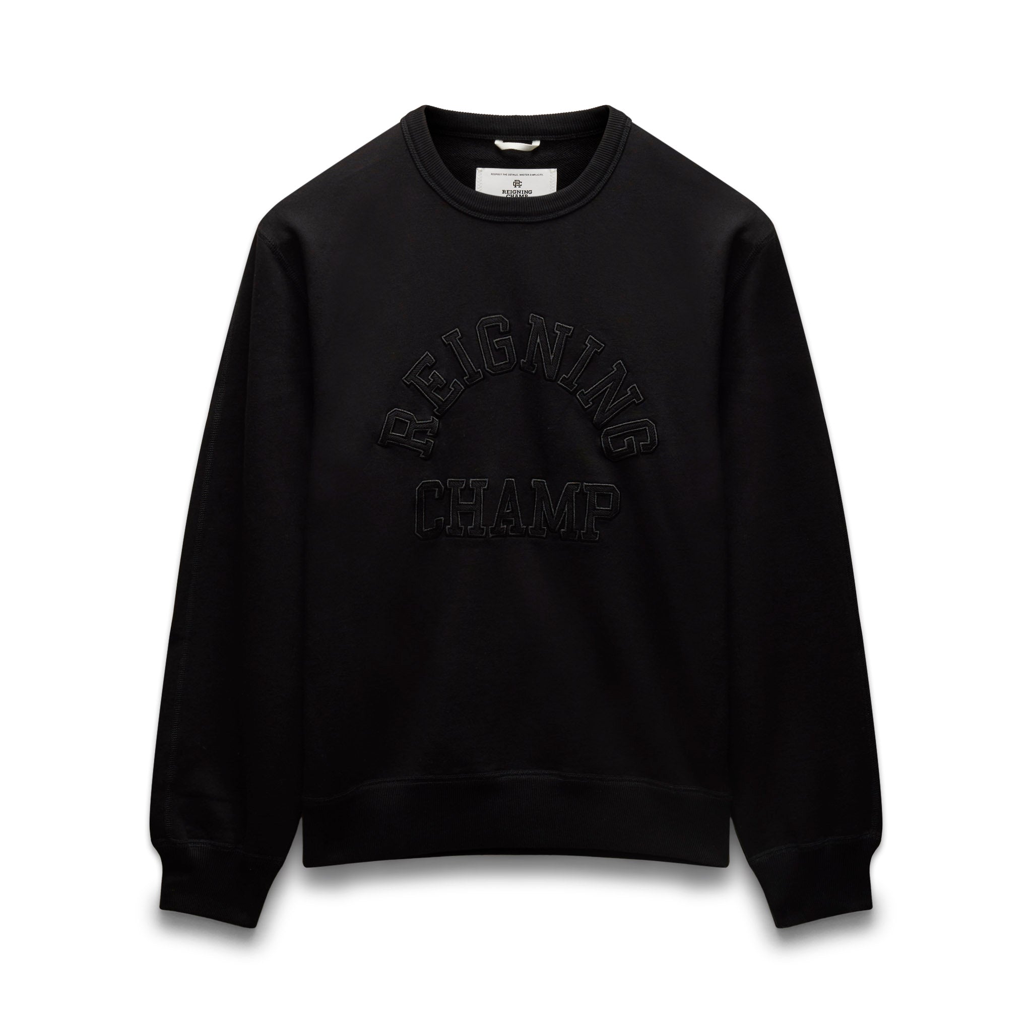Midweight Terry Arch Logo Standard Crewneck | Reigning Champ